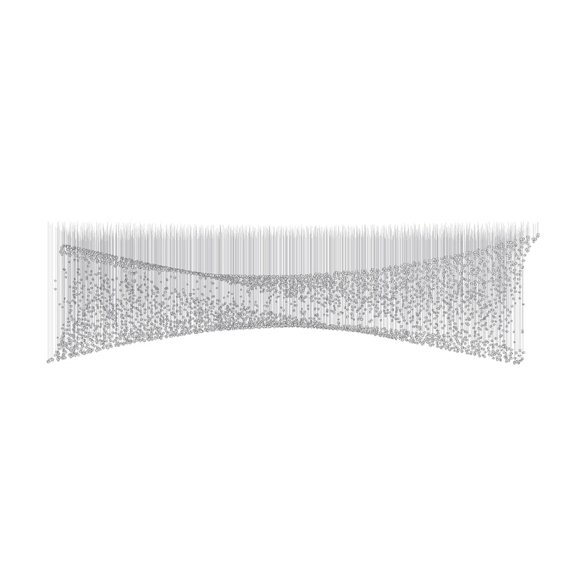 Raw Artistique Luxe Cristal Personnalisable Lustre