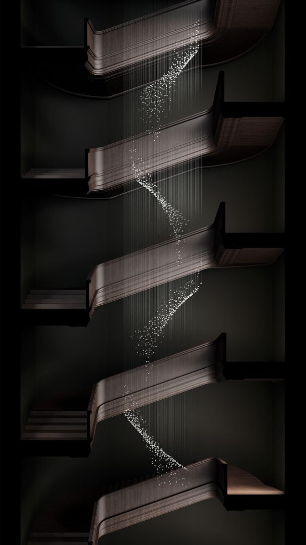 Raw Artistique Luxe Cristal Personnalisable Lustre