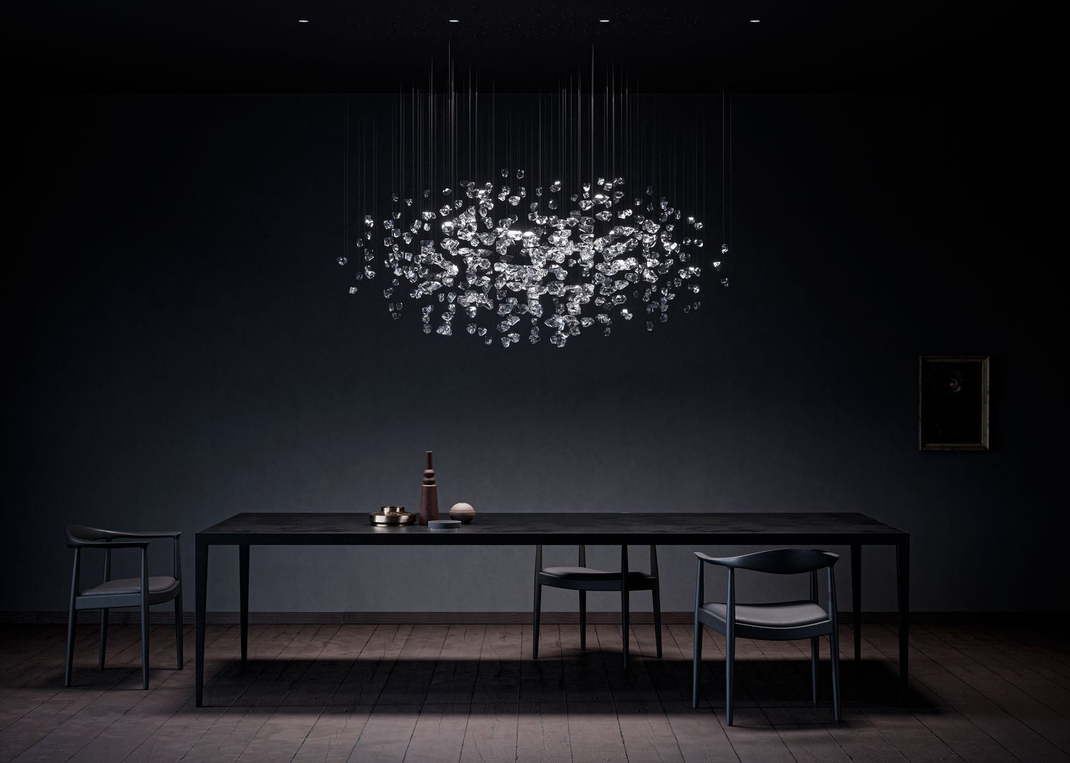 Raw Artistique Luxe Cristal Personnalisable Lustre