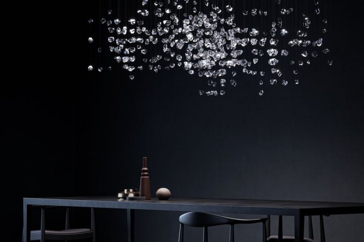 Raw Artistique Luxe Cristal Personnalisable Lustre