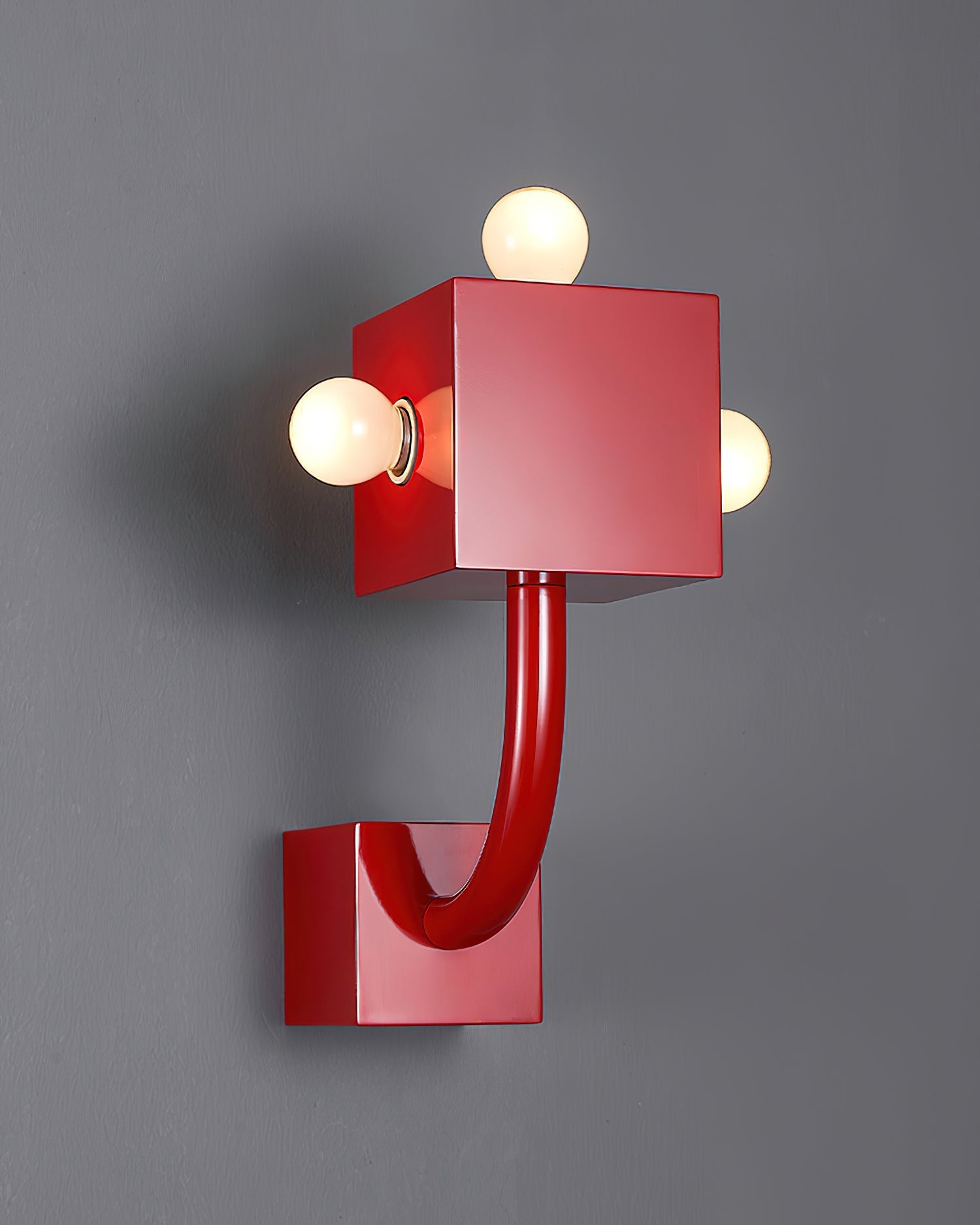 AvantCube Red Wall Lamp - Letslighting