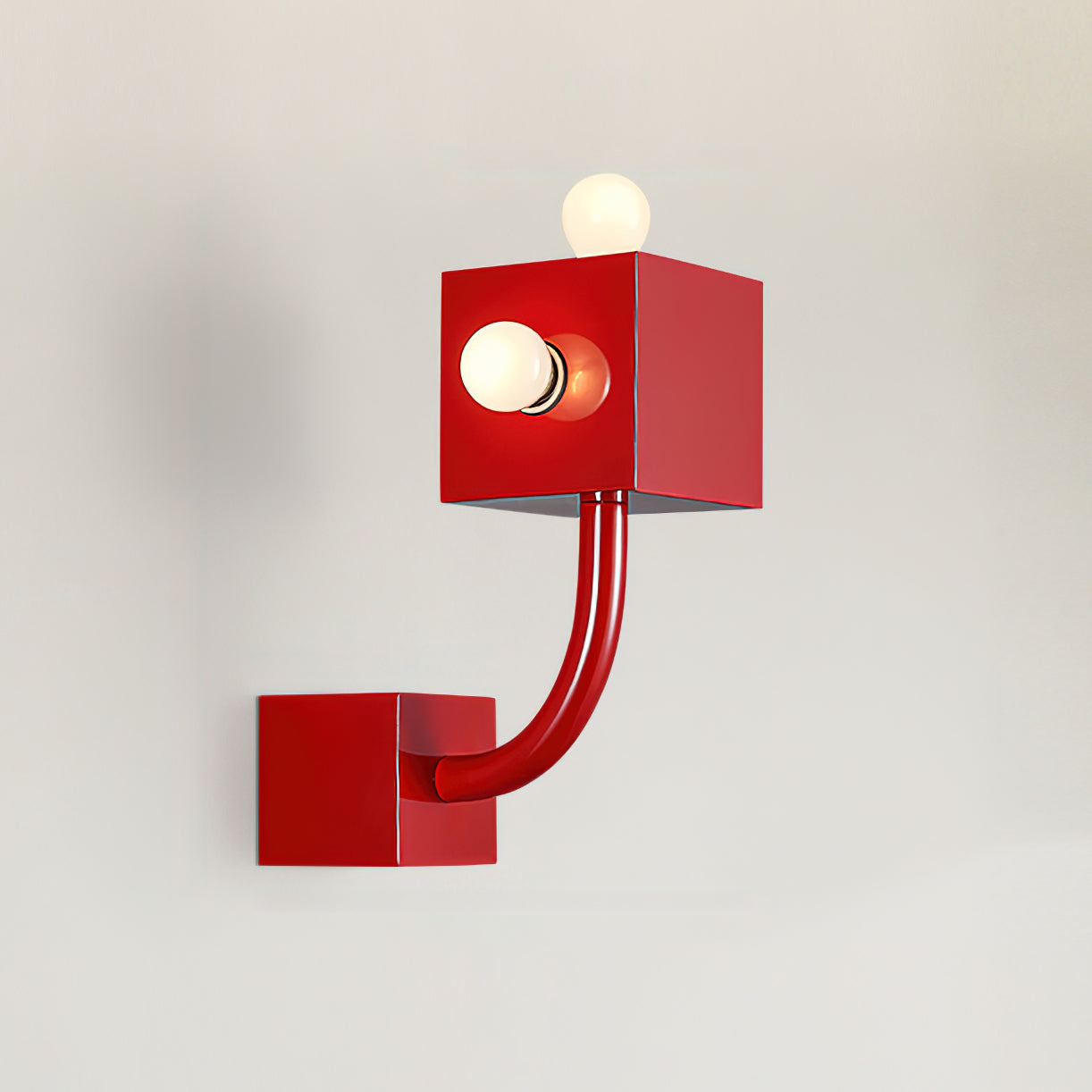 AvantCube Red Wall Lamp - Letslighting