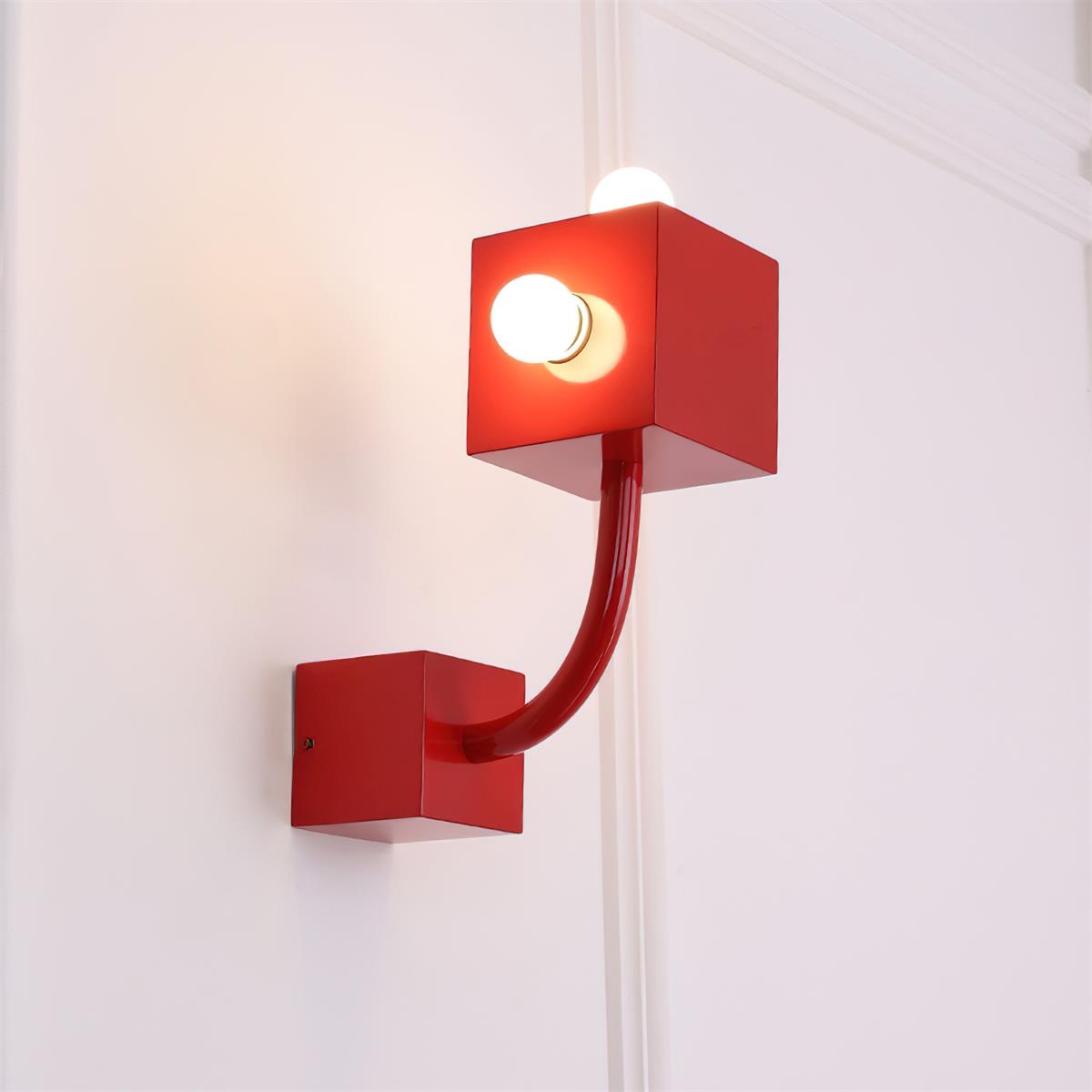 AvantCube Red Wall Lamp - Letslighting
