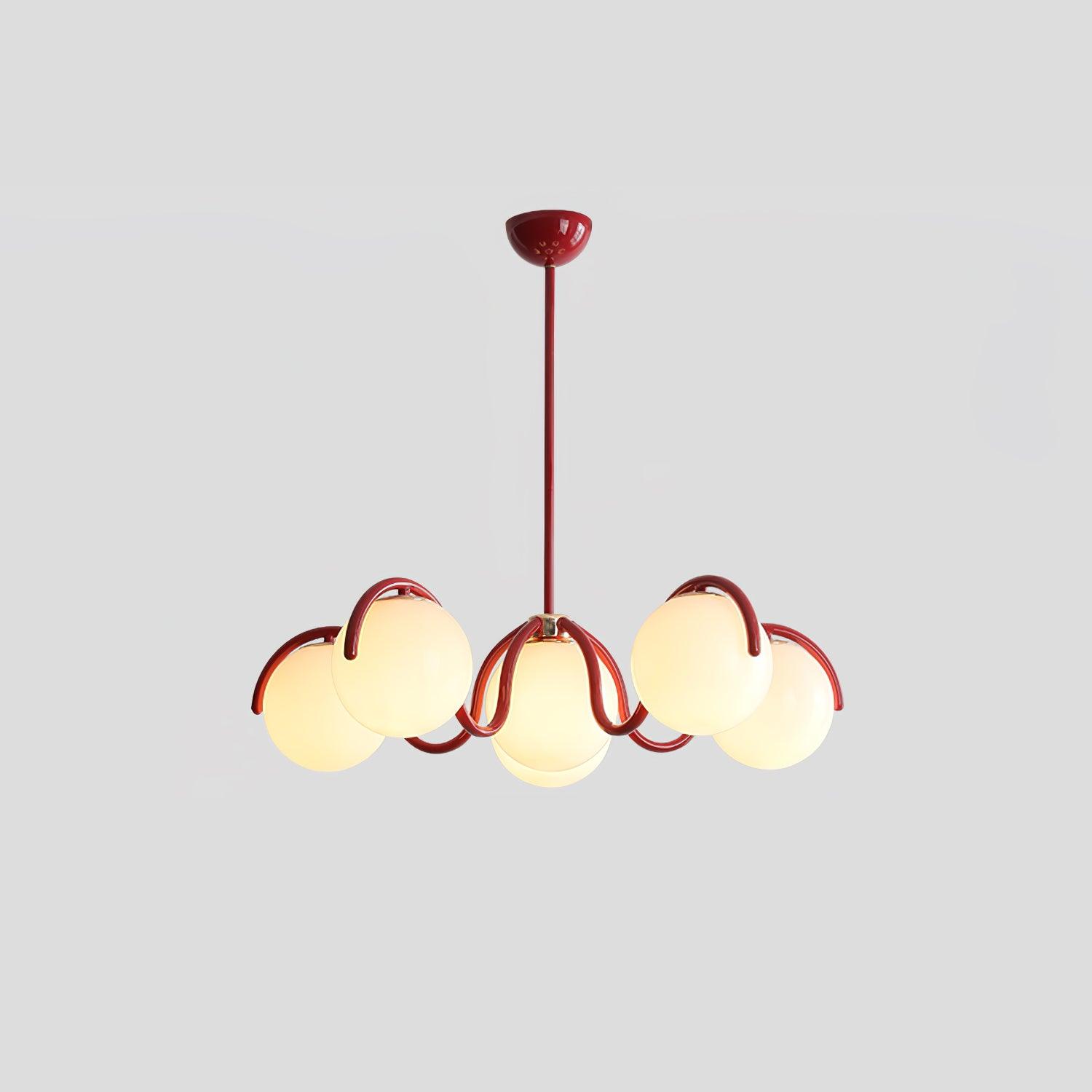 Reedway Curve Linear Chandelier - Blowlighting