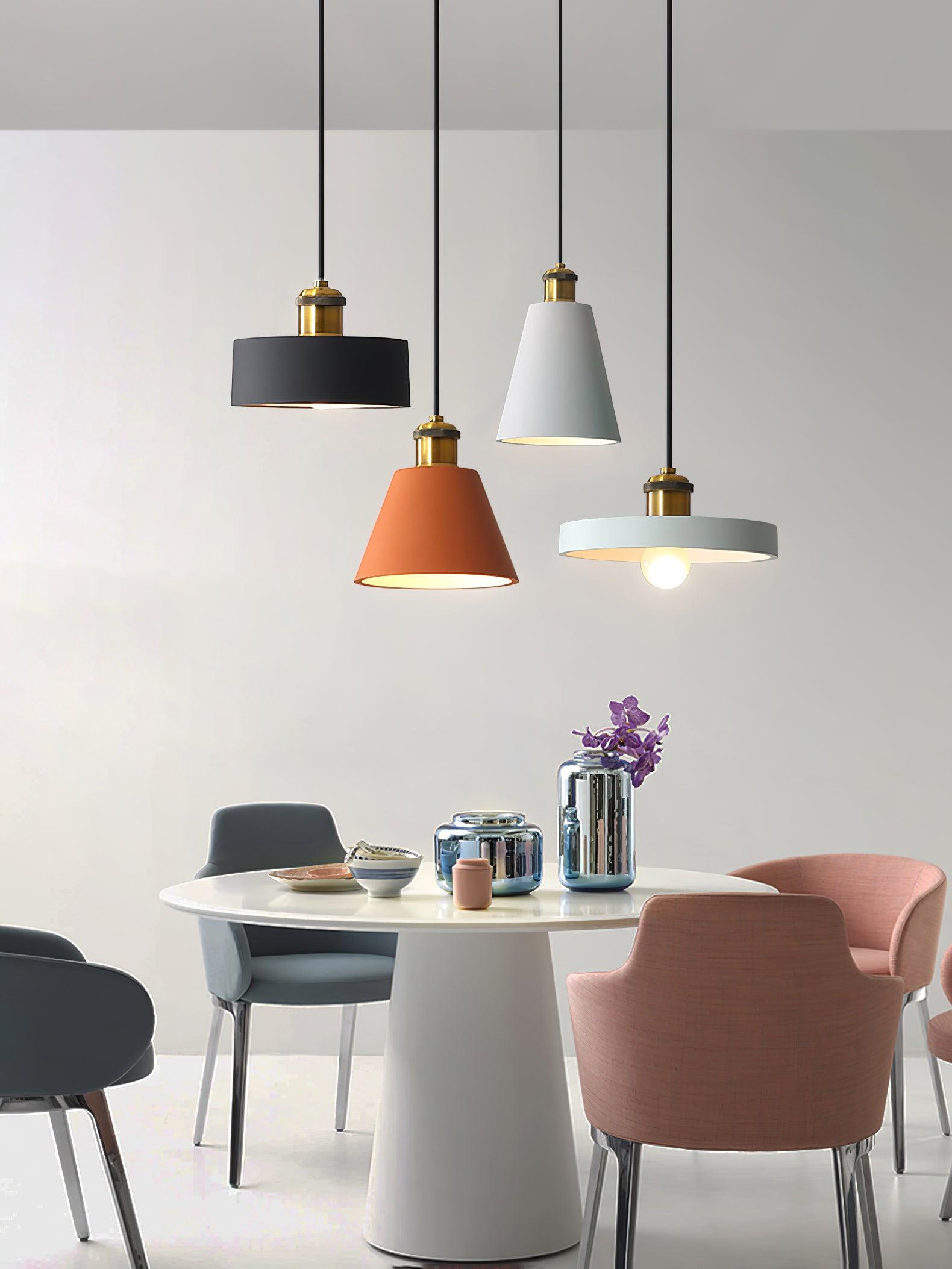 Resin Geometric Pendant Lamp - Blowlighting