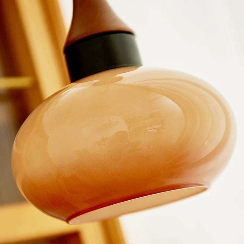 Arisha Vintage LED Verre Suspension Salon