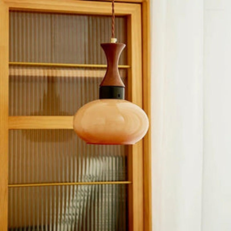 Arisha Vintage LED Verre Suspension Salon
