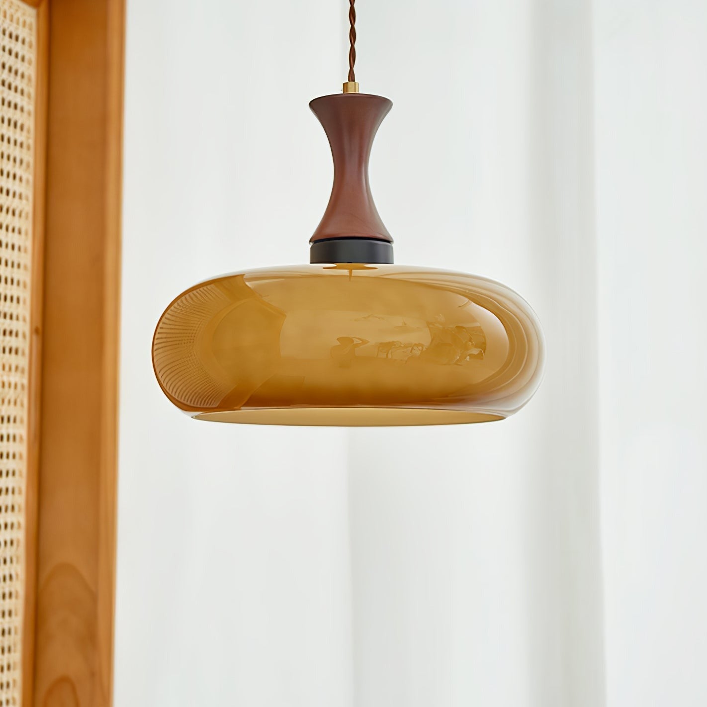 Arisha Vintage LED Verre Suspension Salon