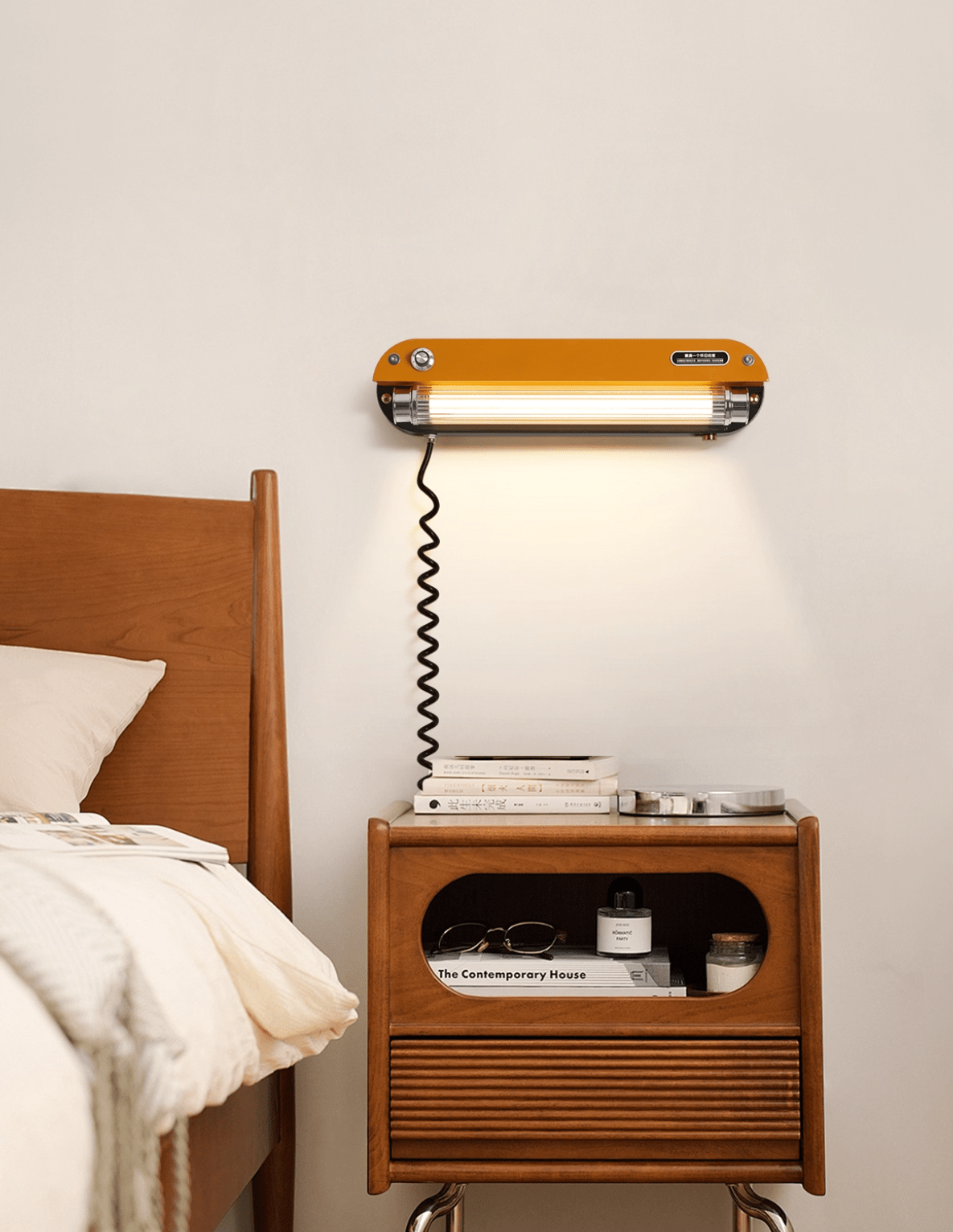 Edison Marlo Acrylique Métal Applique Murale Lampe