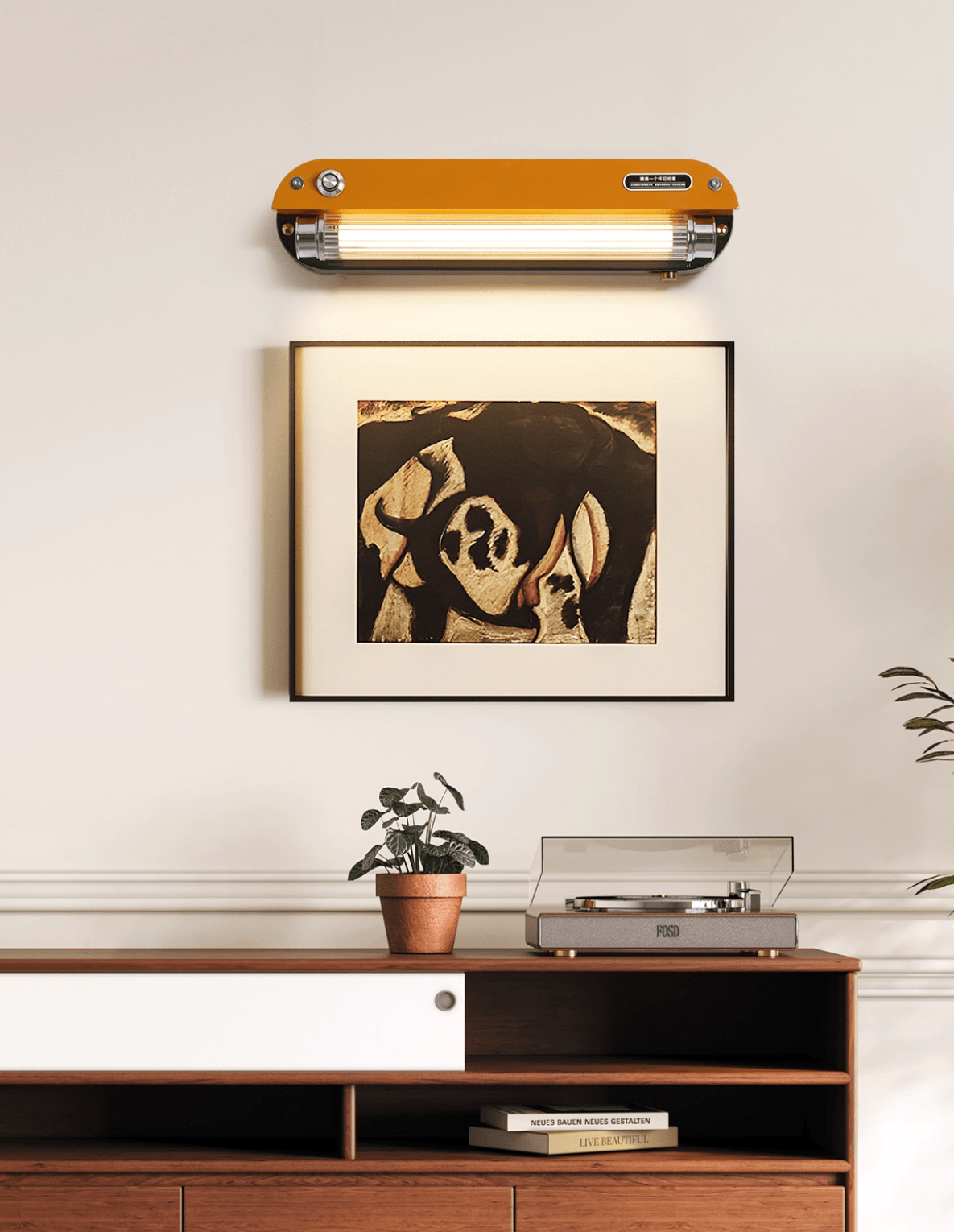 Edison Marlo Acrylique Métal Applique Murale Lampe