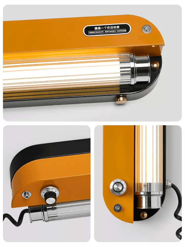 Edison Marlo Acrylique Métal Applique Murale Lampe