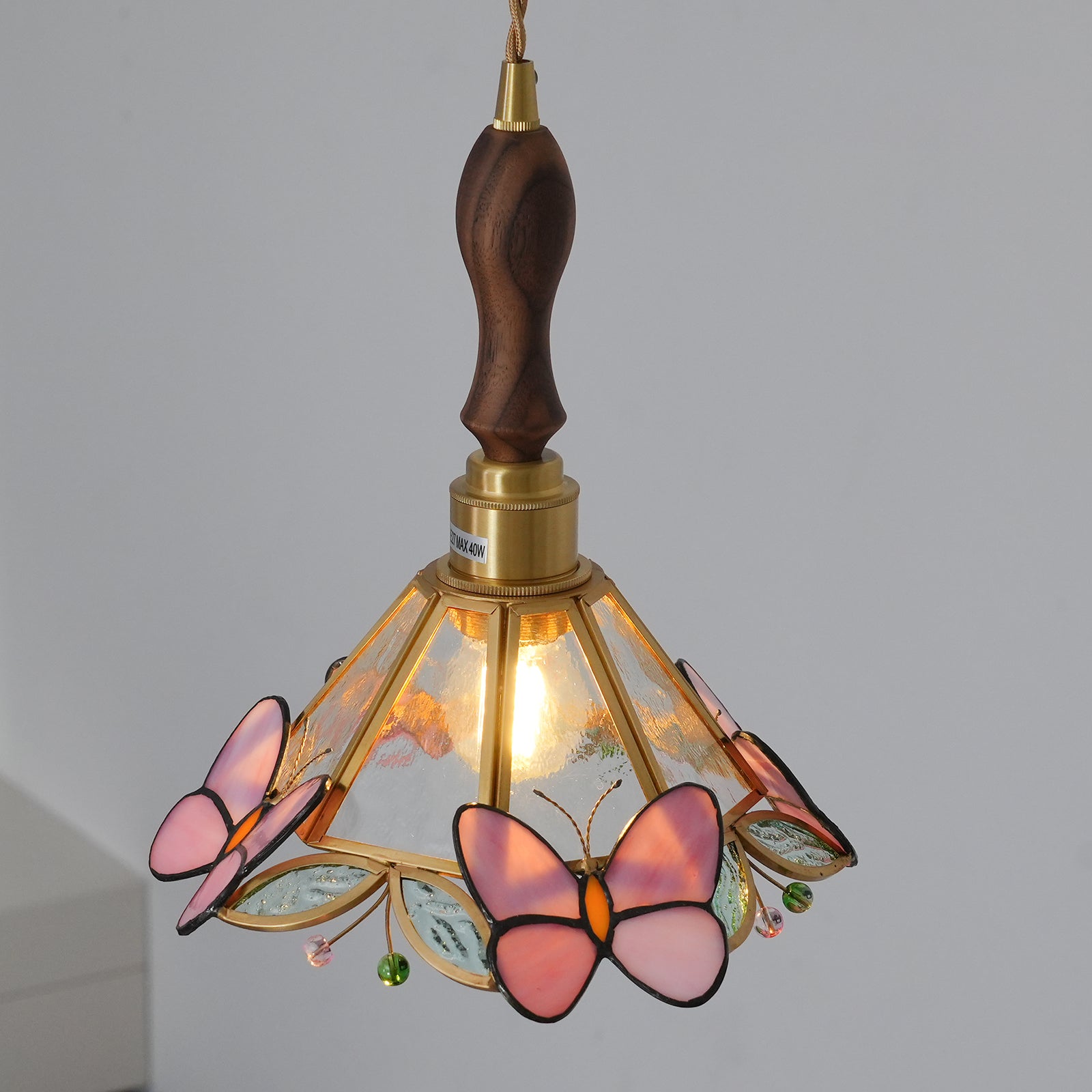 Tiffany Retro Butterfly Pendant Light - Letslighting