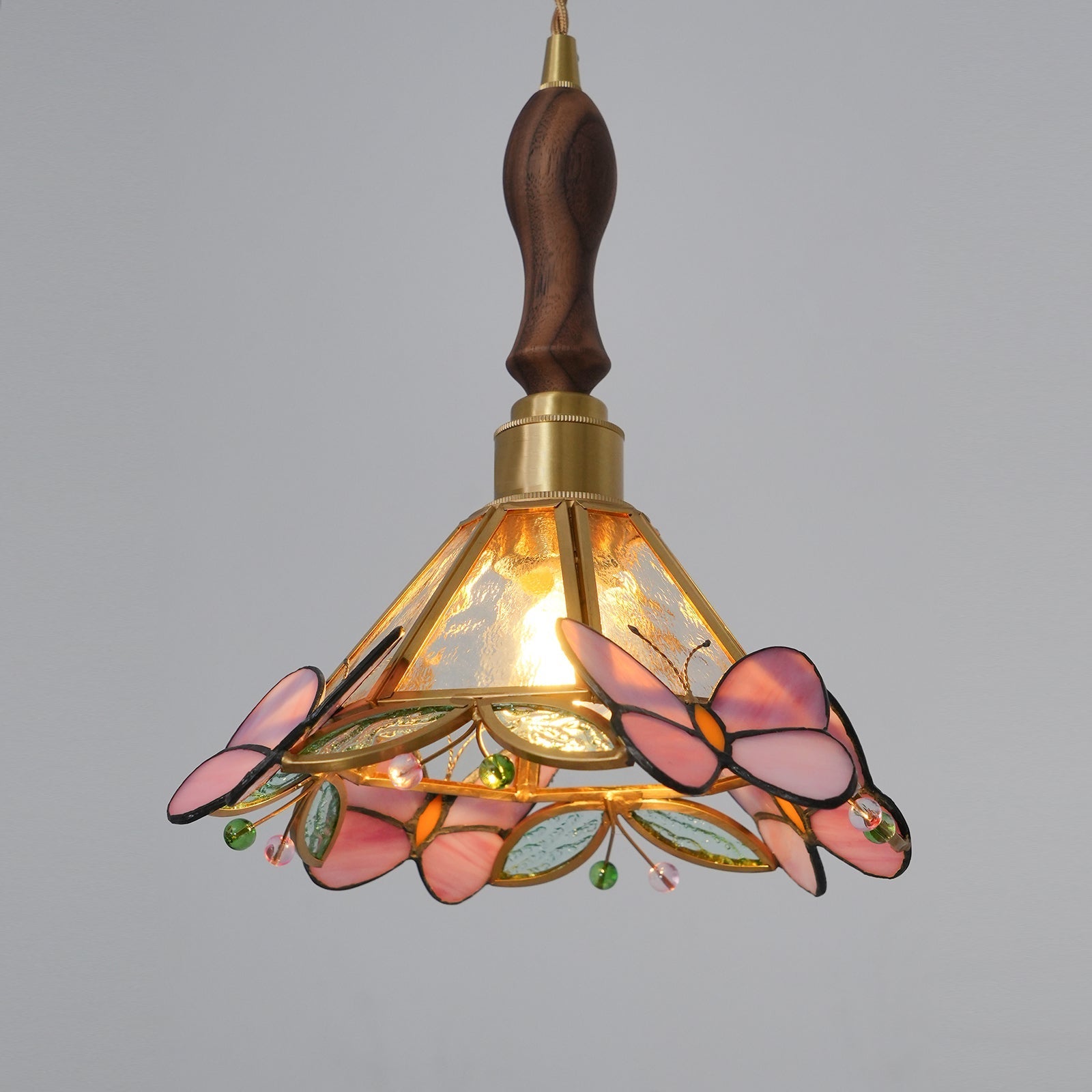 Tiffany Retro Butterfly Pendant Light - Letslighting