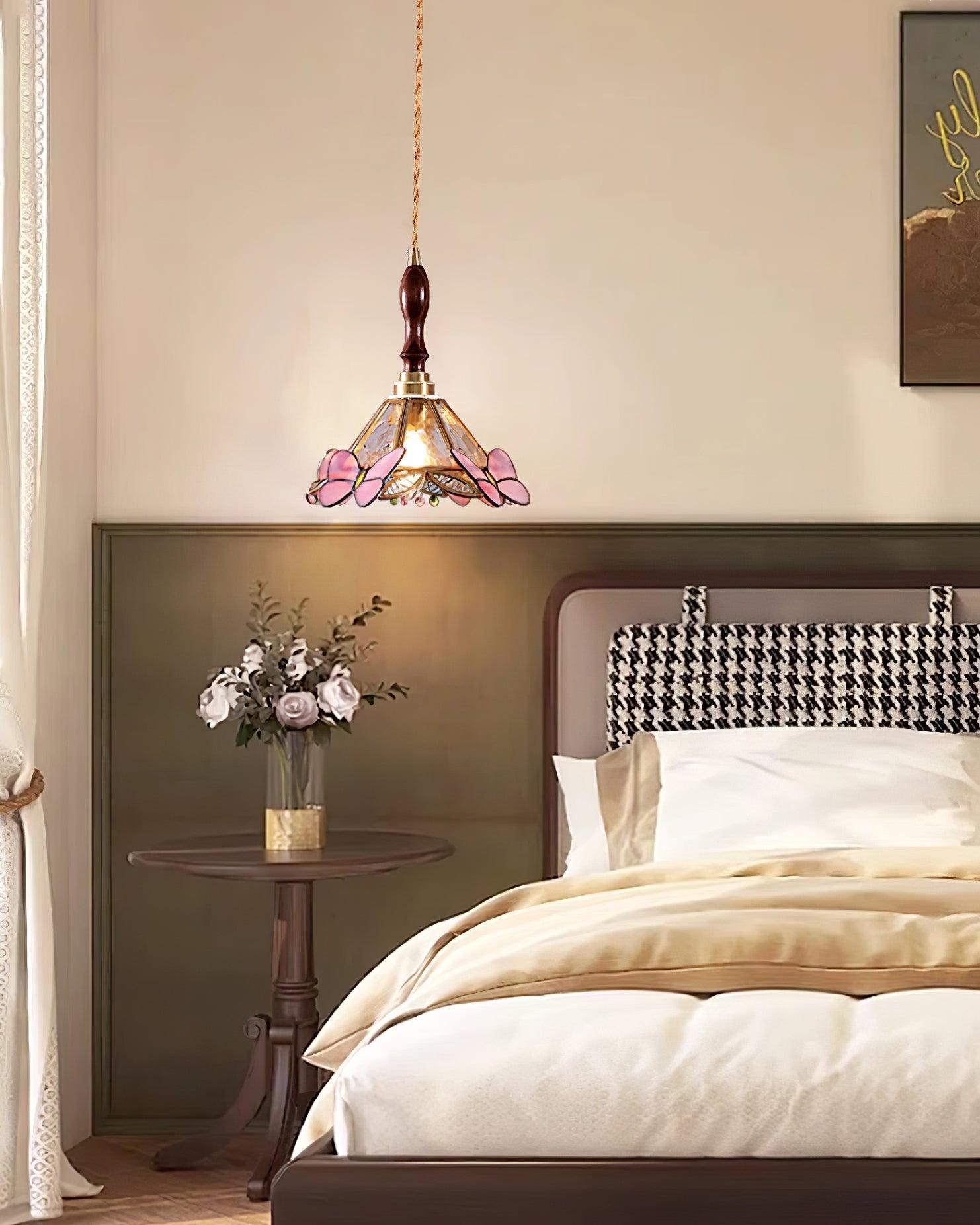 Tiffany Retro Butterfly Pendant Light - Letslighting