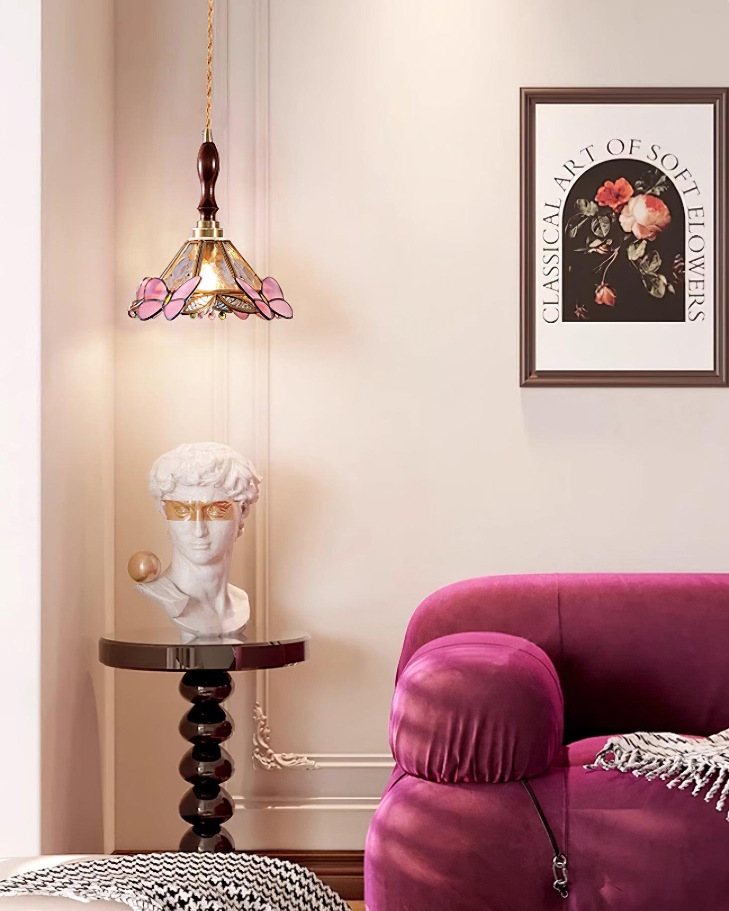 Tiffany Retro Butterfly Pendant Light - Letslighting