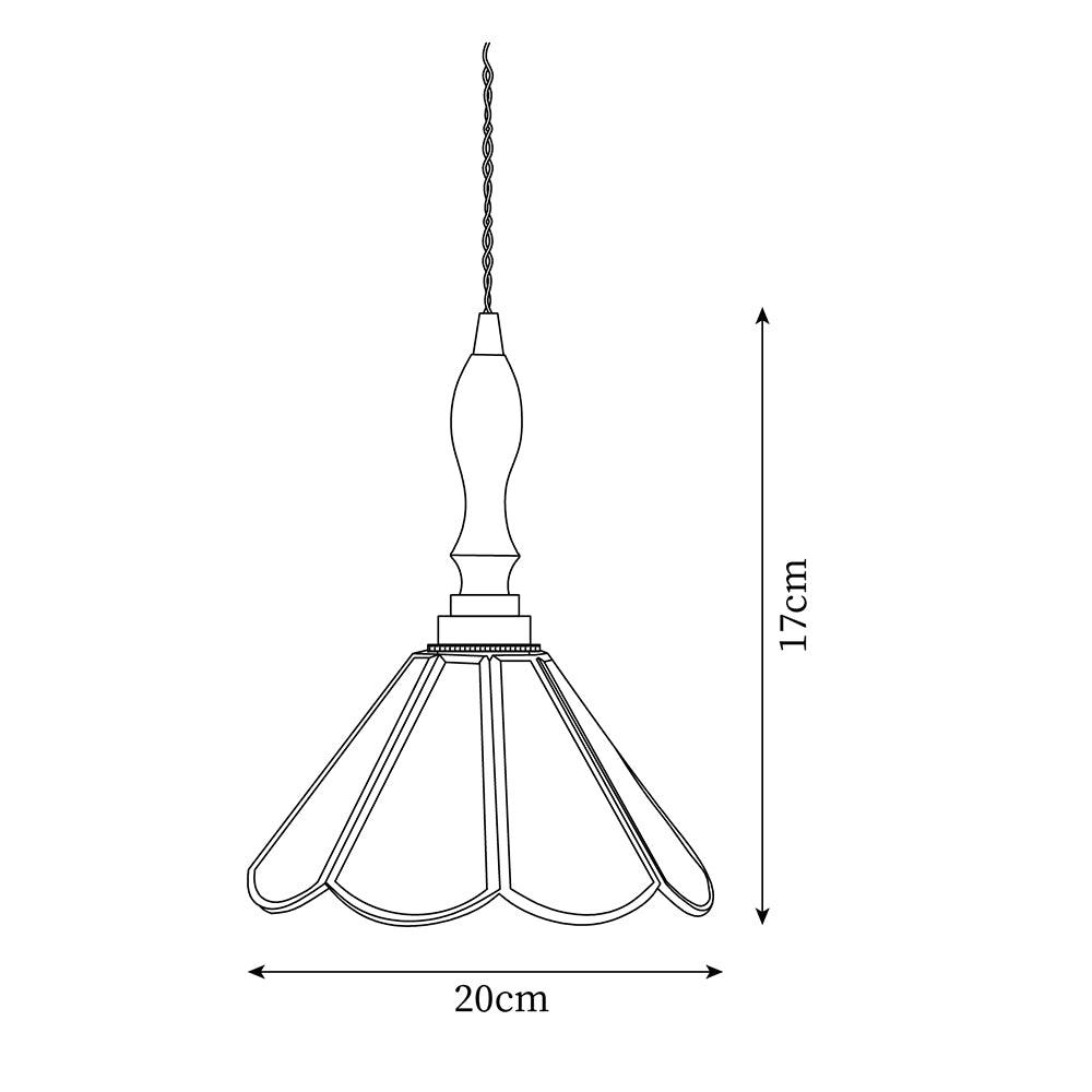 Tiffany Retro Butterfly Pendant Light - Letslighting