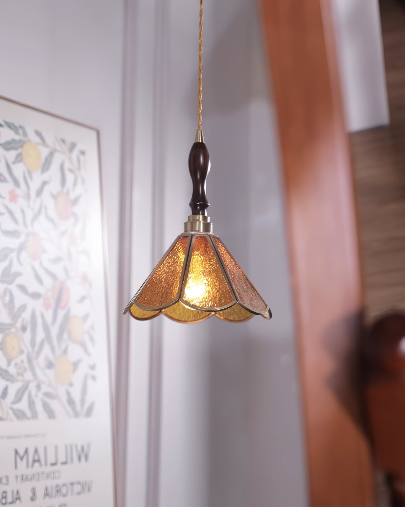 Tiffany Retro Butterfly Pendant Light - Letslighting