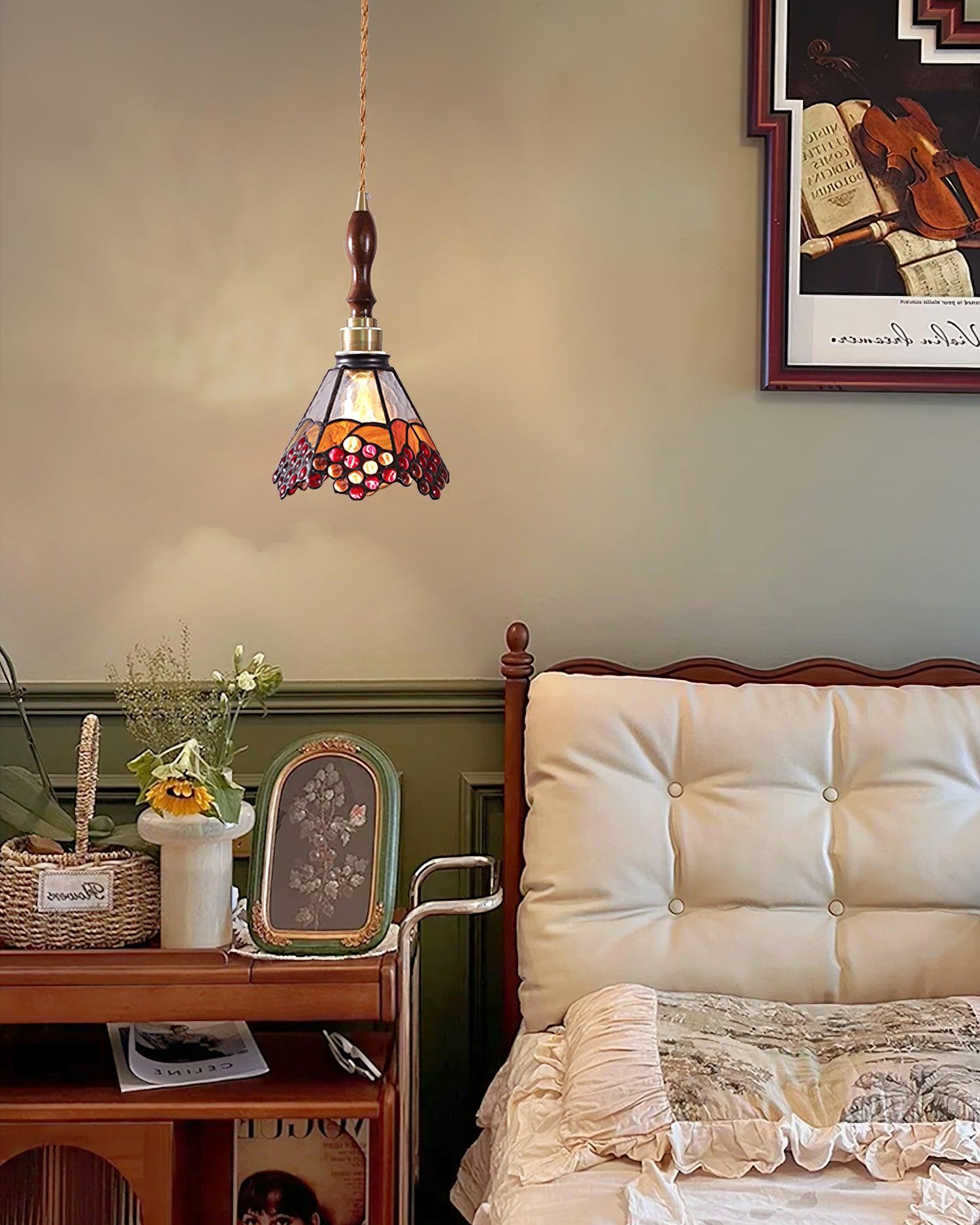 Tiffany Retro Butterfly Pendant Light - Letslighting