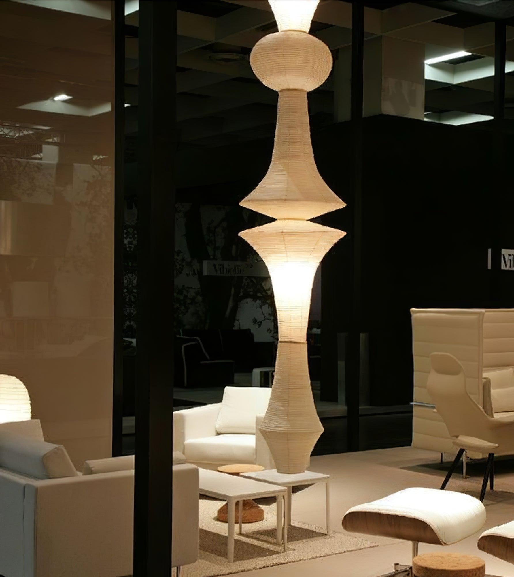 Washi Paper E Pendant Light - Blowlighting