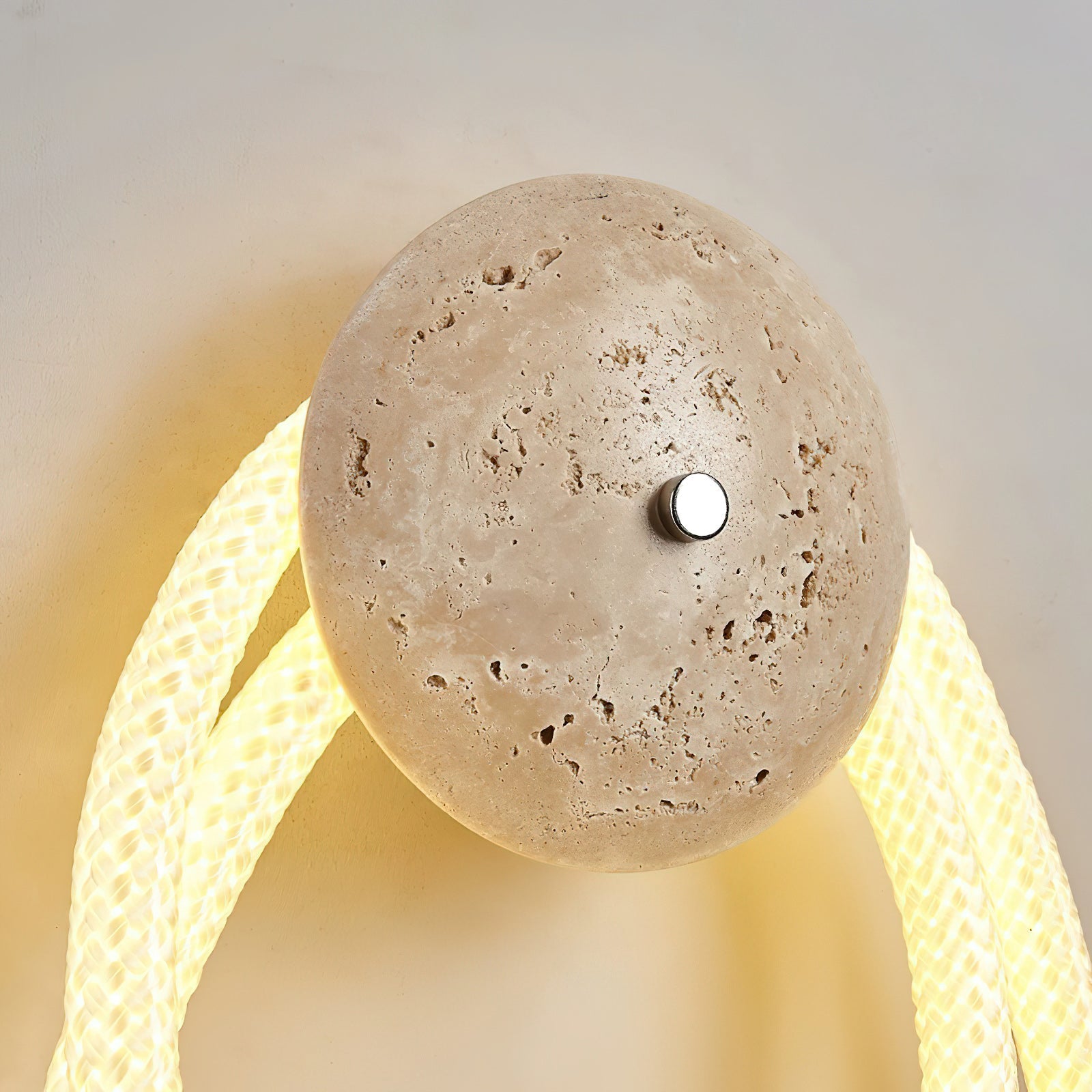 Vavele Modern Minimalist Travertine Wall lamp - Lamp Copper