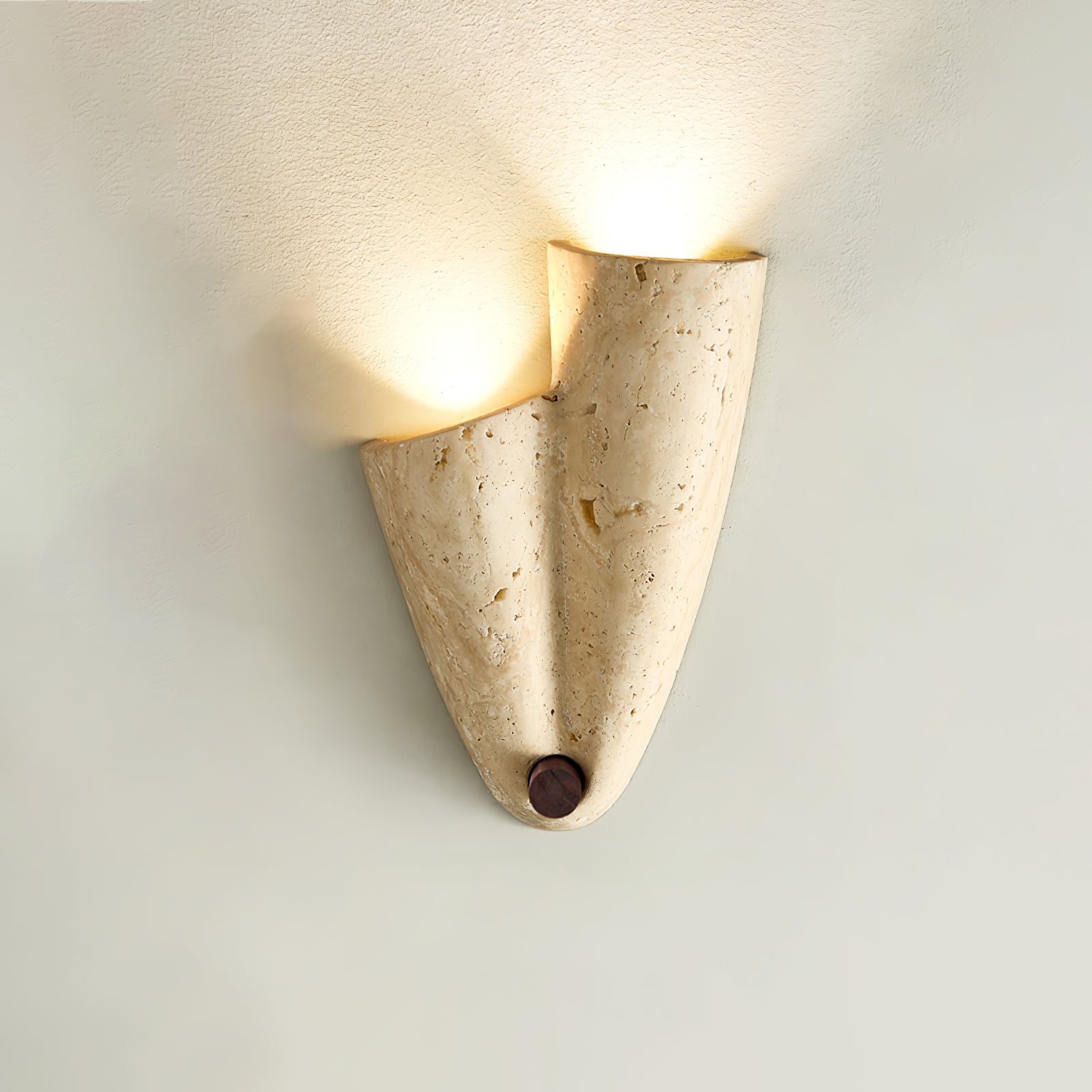 Artistic Travertine Wall Light - Letslighting
