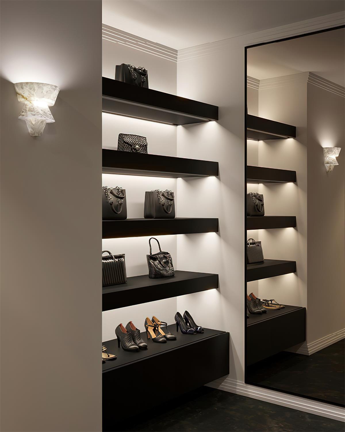 Elyon Elegant White Alabaster Wall Lamp - Letslighting