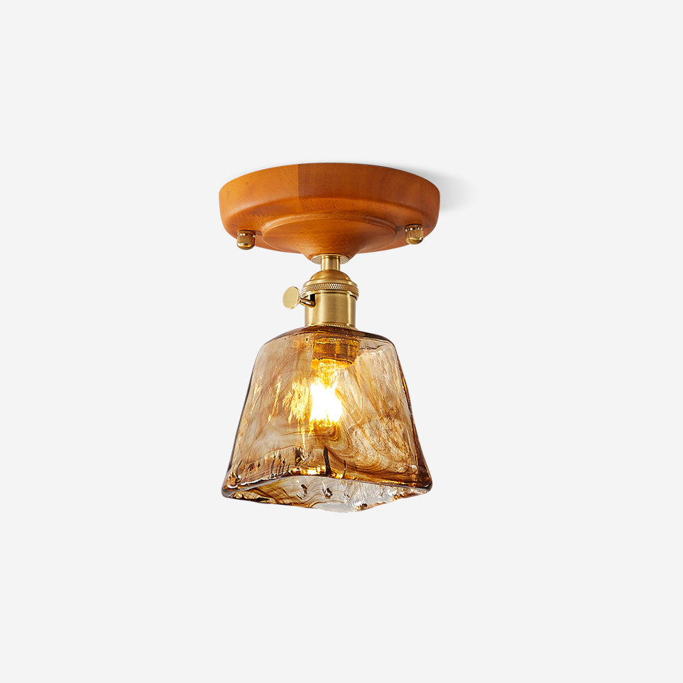 Elano Glass Ceiling Light - Letslighting