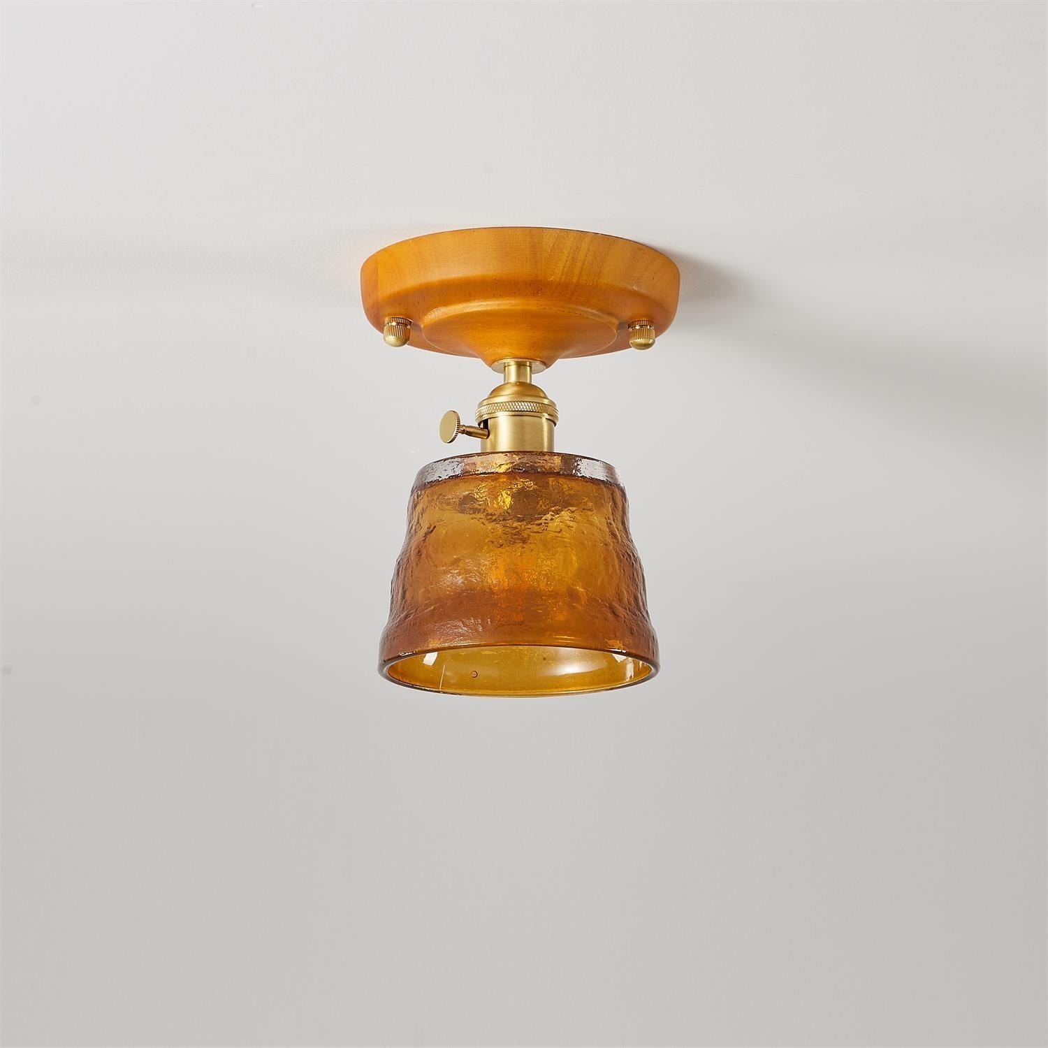 Elano Glass Ceiling Light - Letslighting