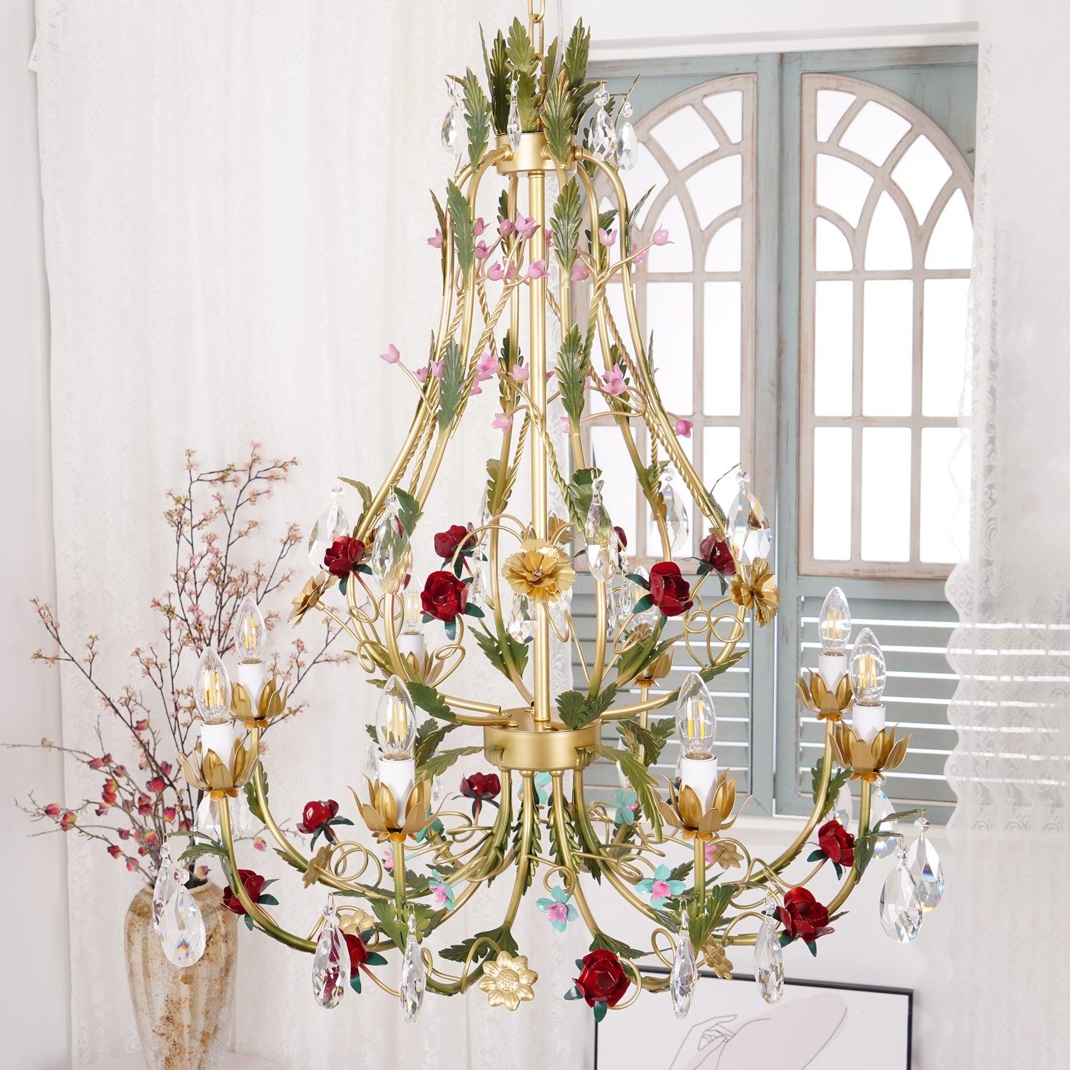 Rose Love Chandelier - Blowlighting