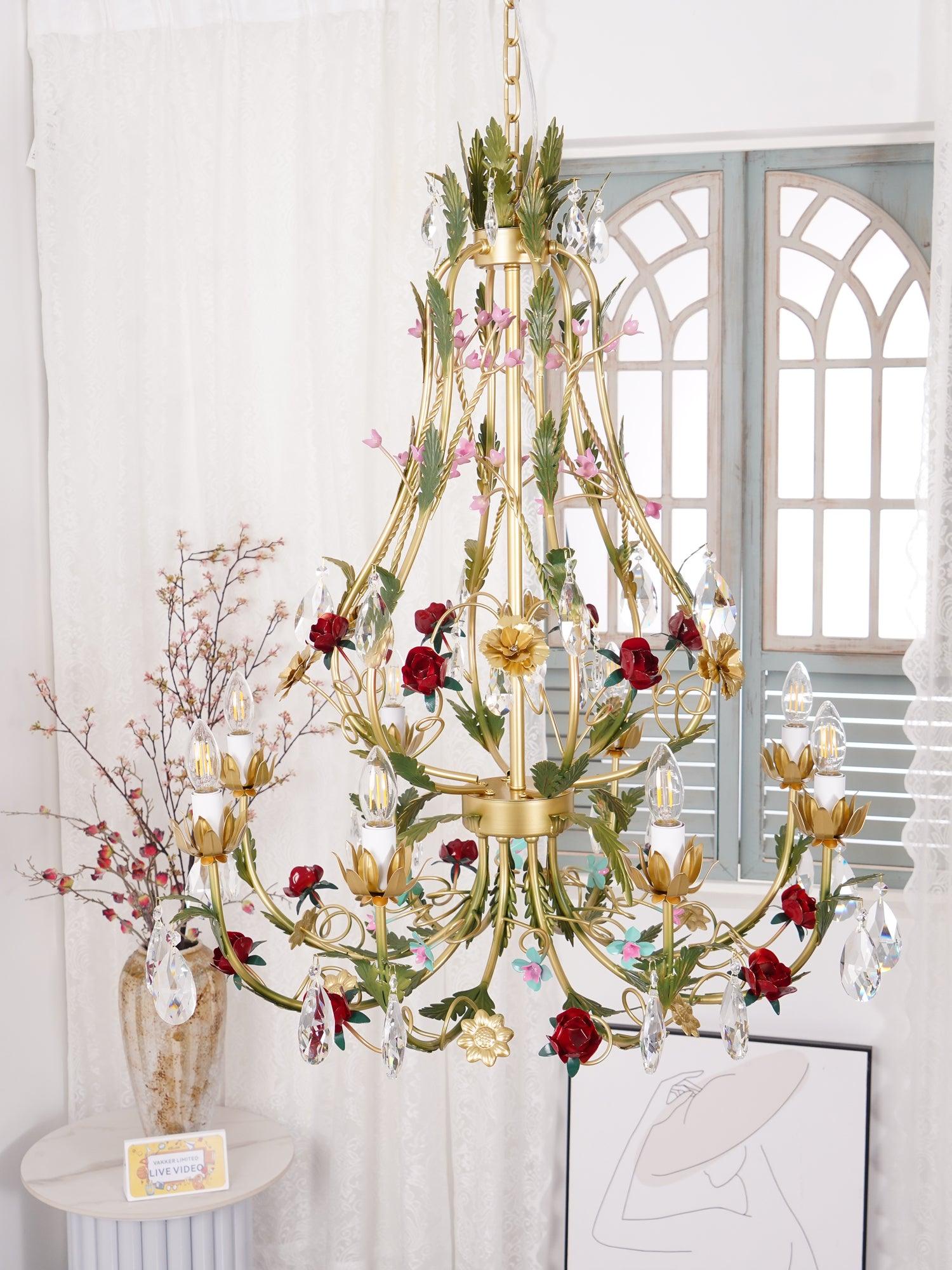 Rose Love Chandelier - Blowlighting