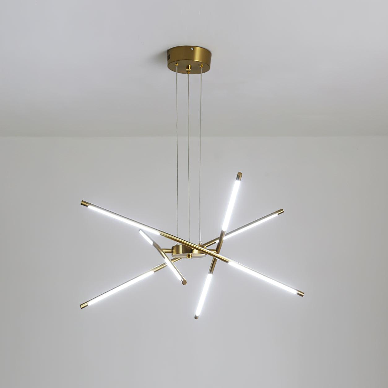 Rotatable LED Chandelier - Blowlighting