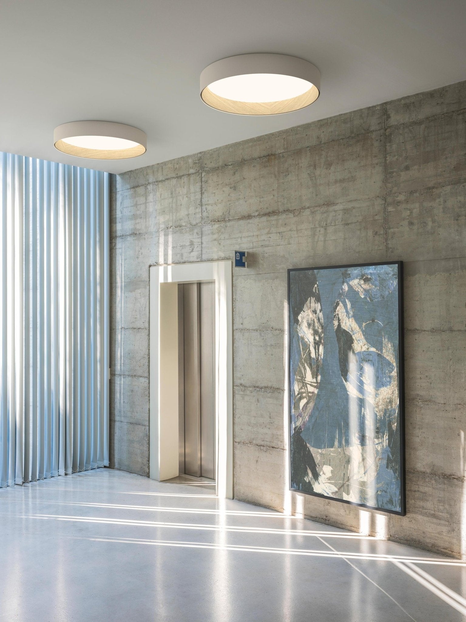 Round Ceiling Lamp - Blowlighting