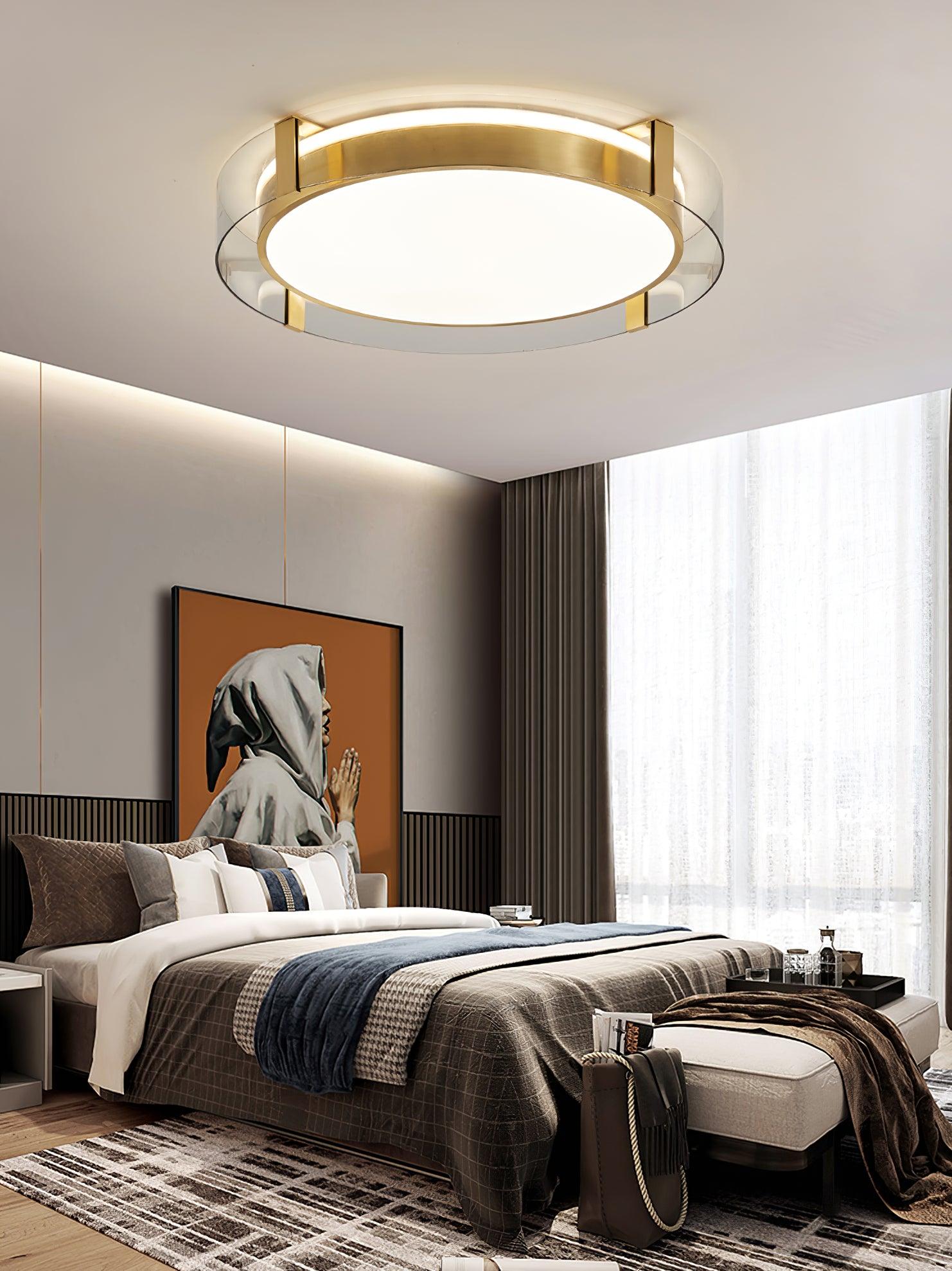 Round Low Profile Ceiling Light - Blowlighting