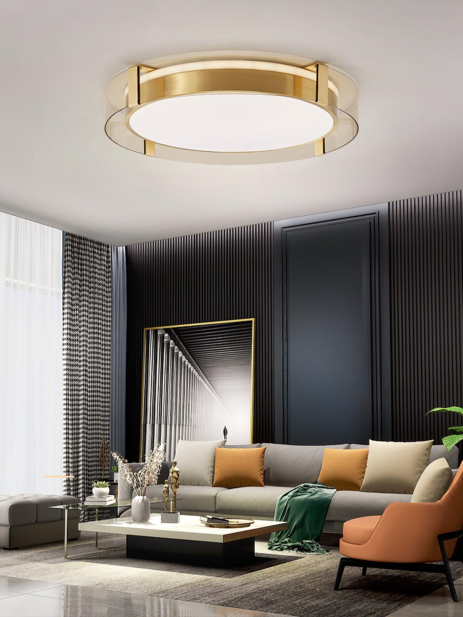 Round Low Profile Ceiling Light - Blowlighting