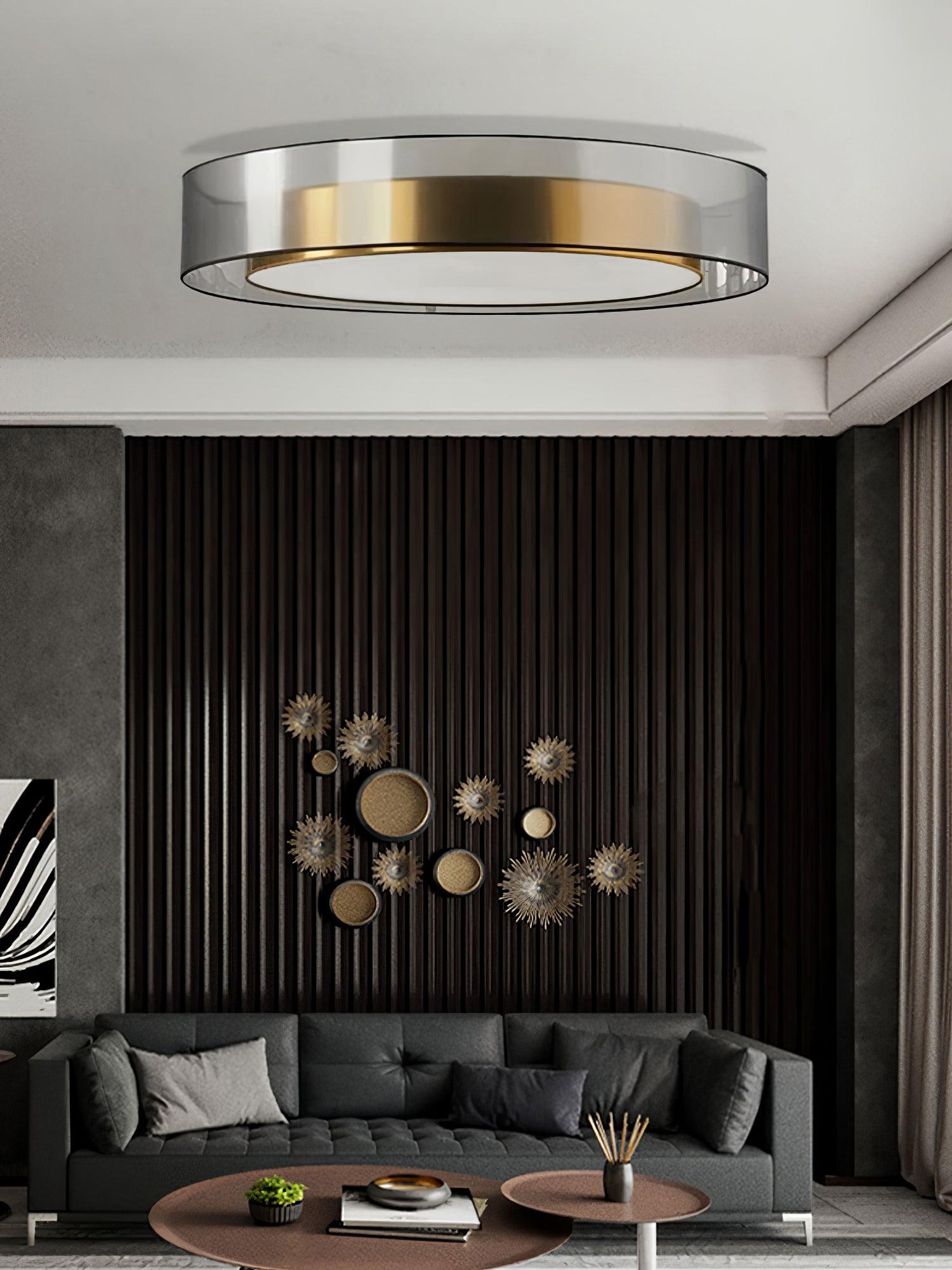 Round Low Profile Ceiling Light - Blowlighting