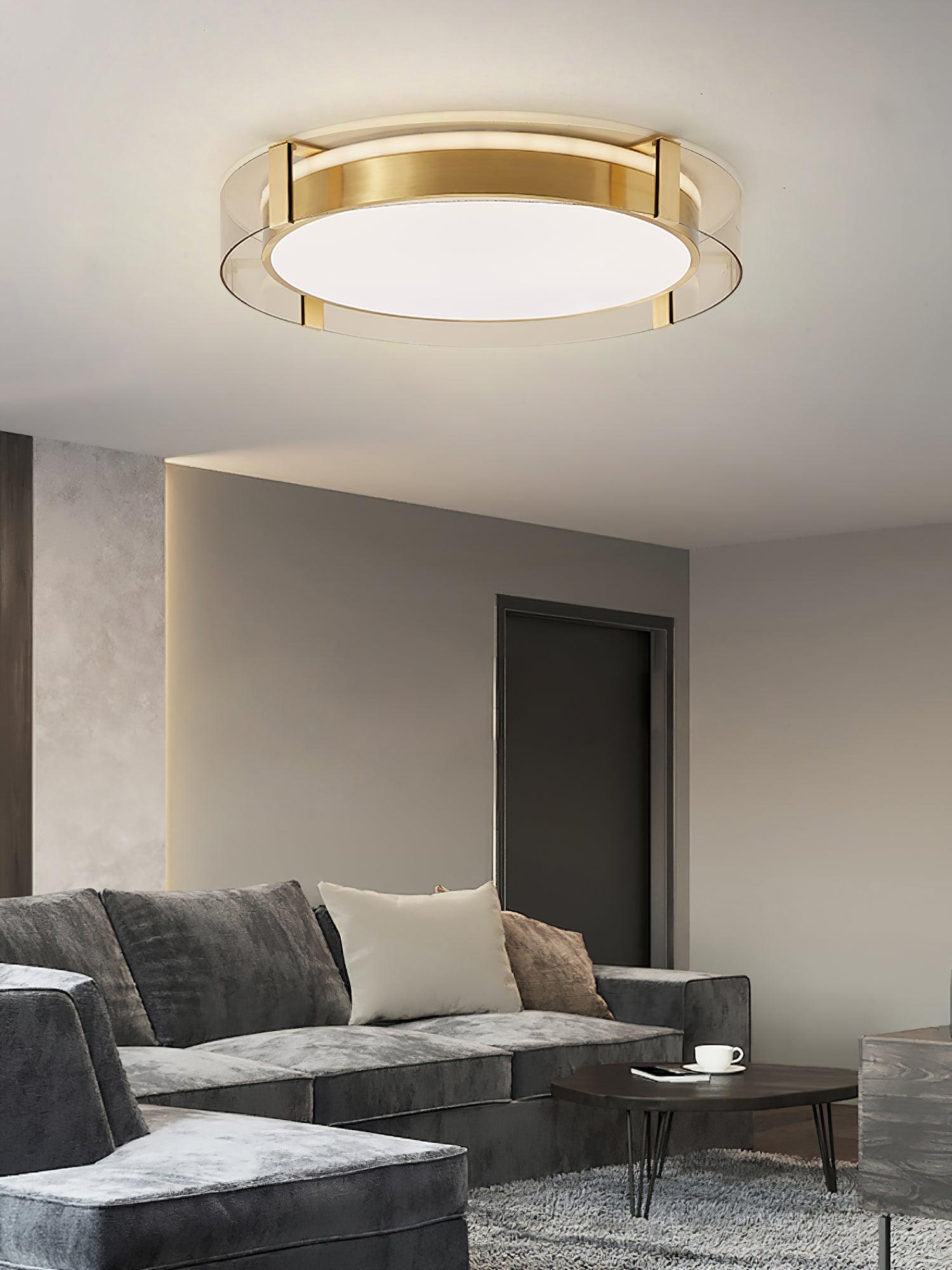 Round Low Profile Ceiling Light - Blowlighting