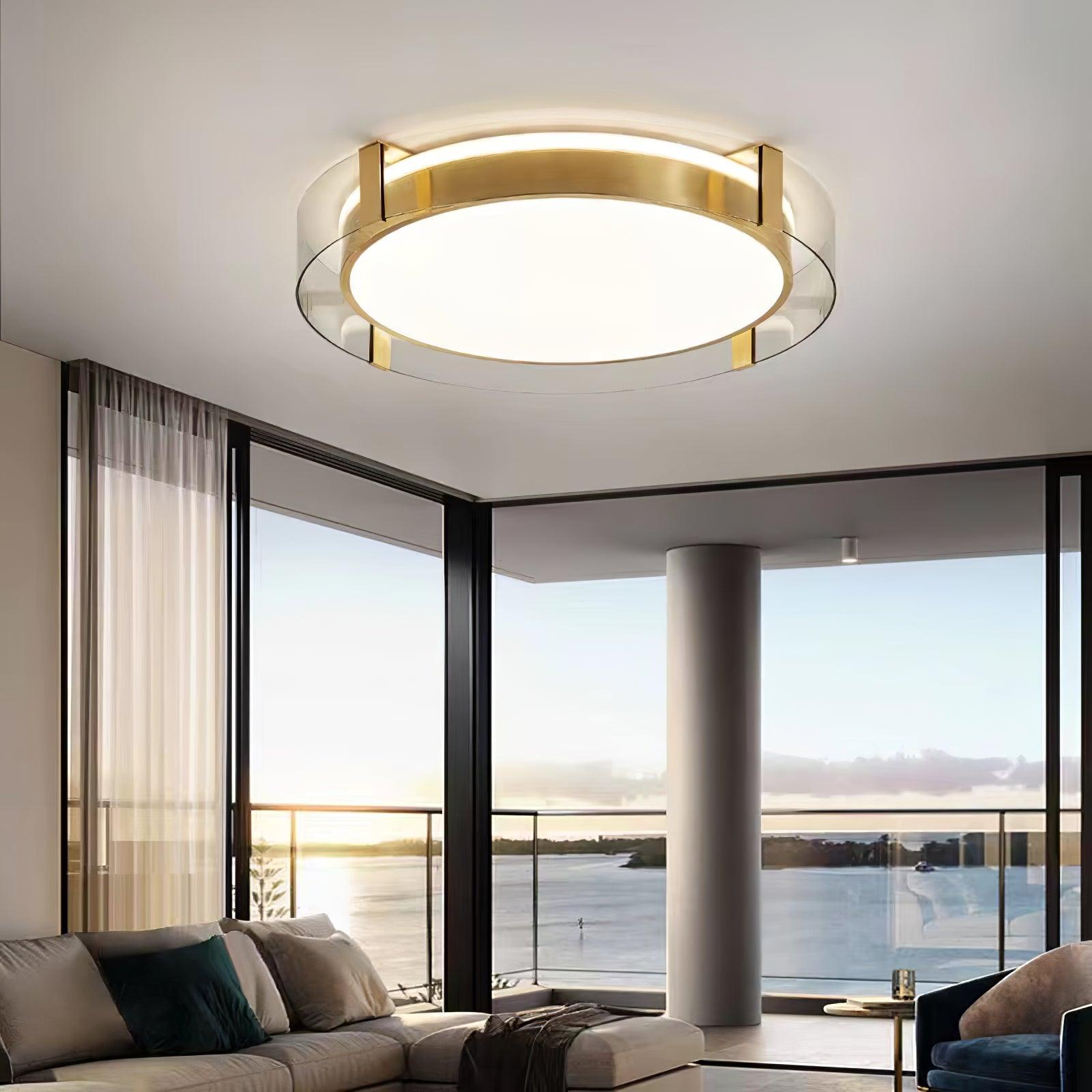 Round Low Profile Ceiling Light - Blowlighting