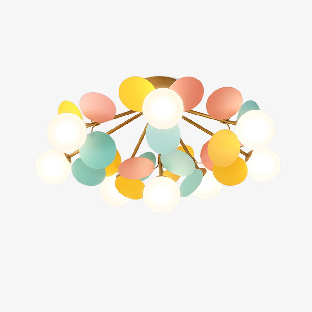 Round Macaron Ceiling Lamp - Blowlighting