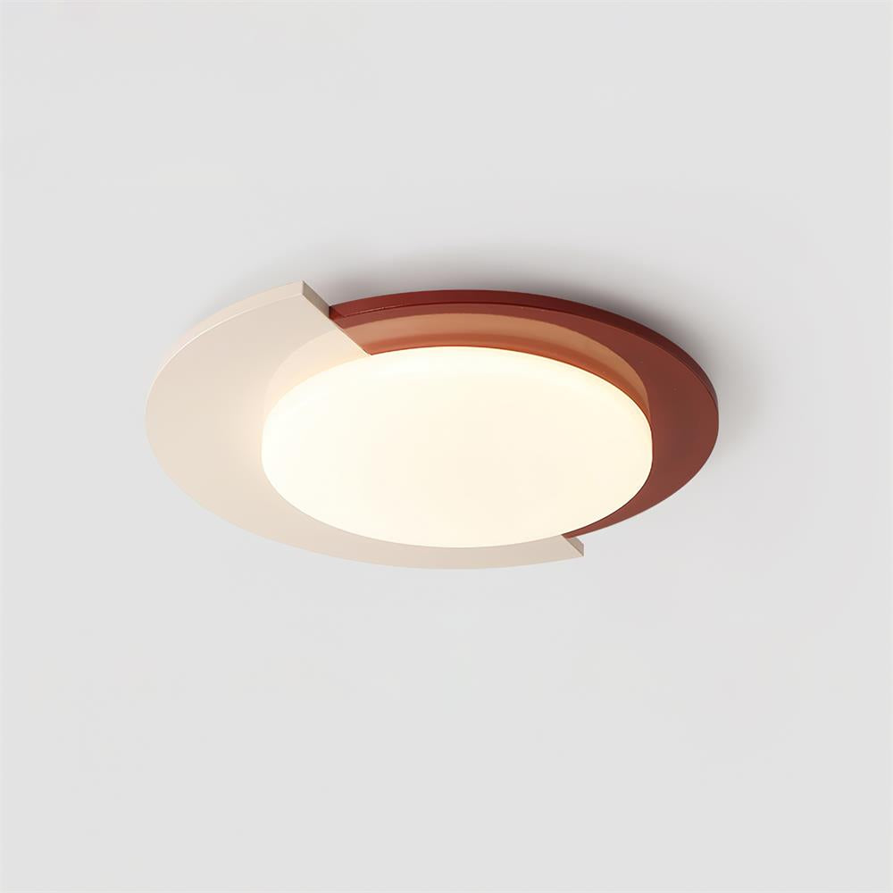 Toina Ceiling Light Round Two Tone Modern Minimalist - Letslighting