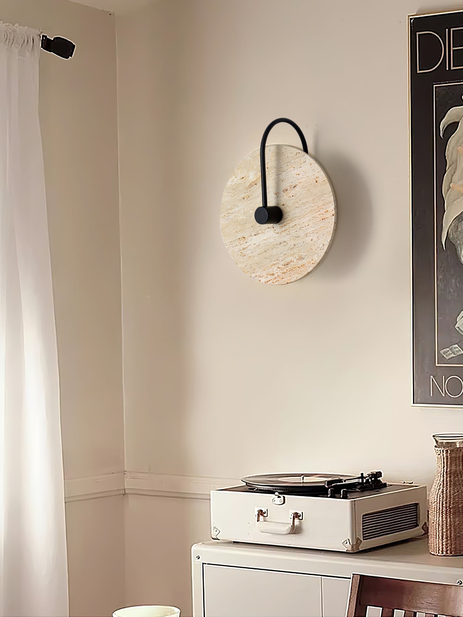 Kara Travertine Wall Light - Letslighting