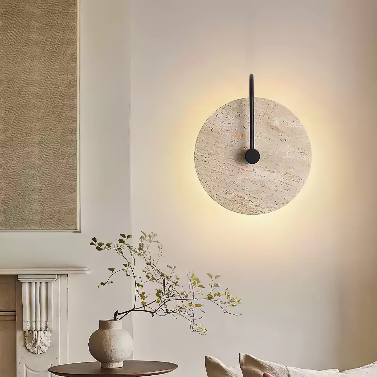 Kara Travertine Wall Light - Letslighting