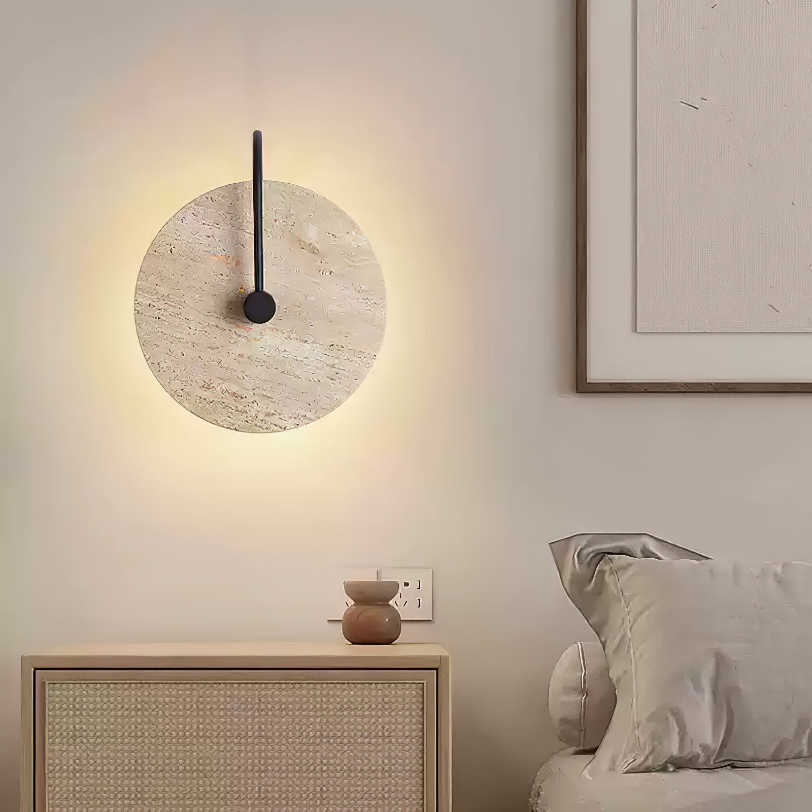 Kara Travertine Wall Light - Letslighting