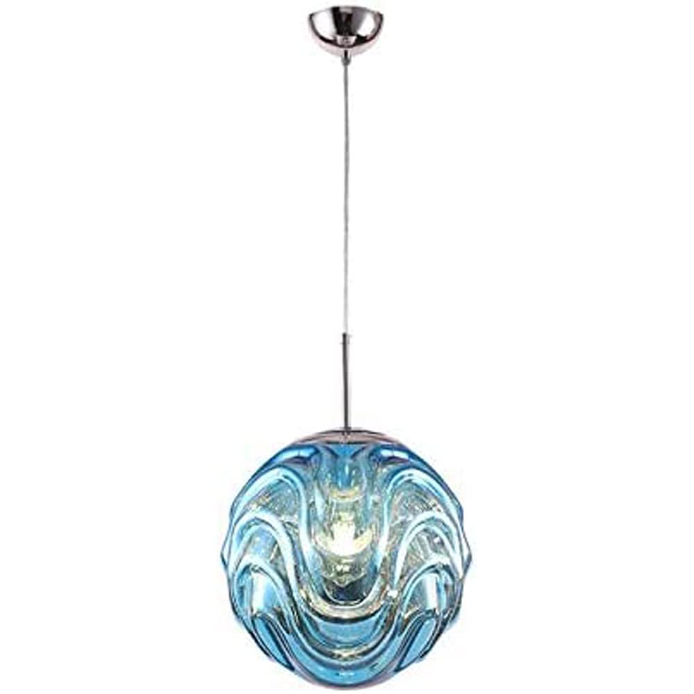 Valentina Moderne Sphère Suspension Verre Or/Noir Salle à manger