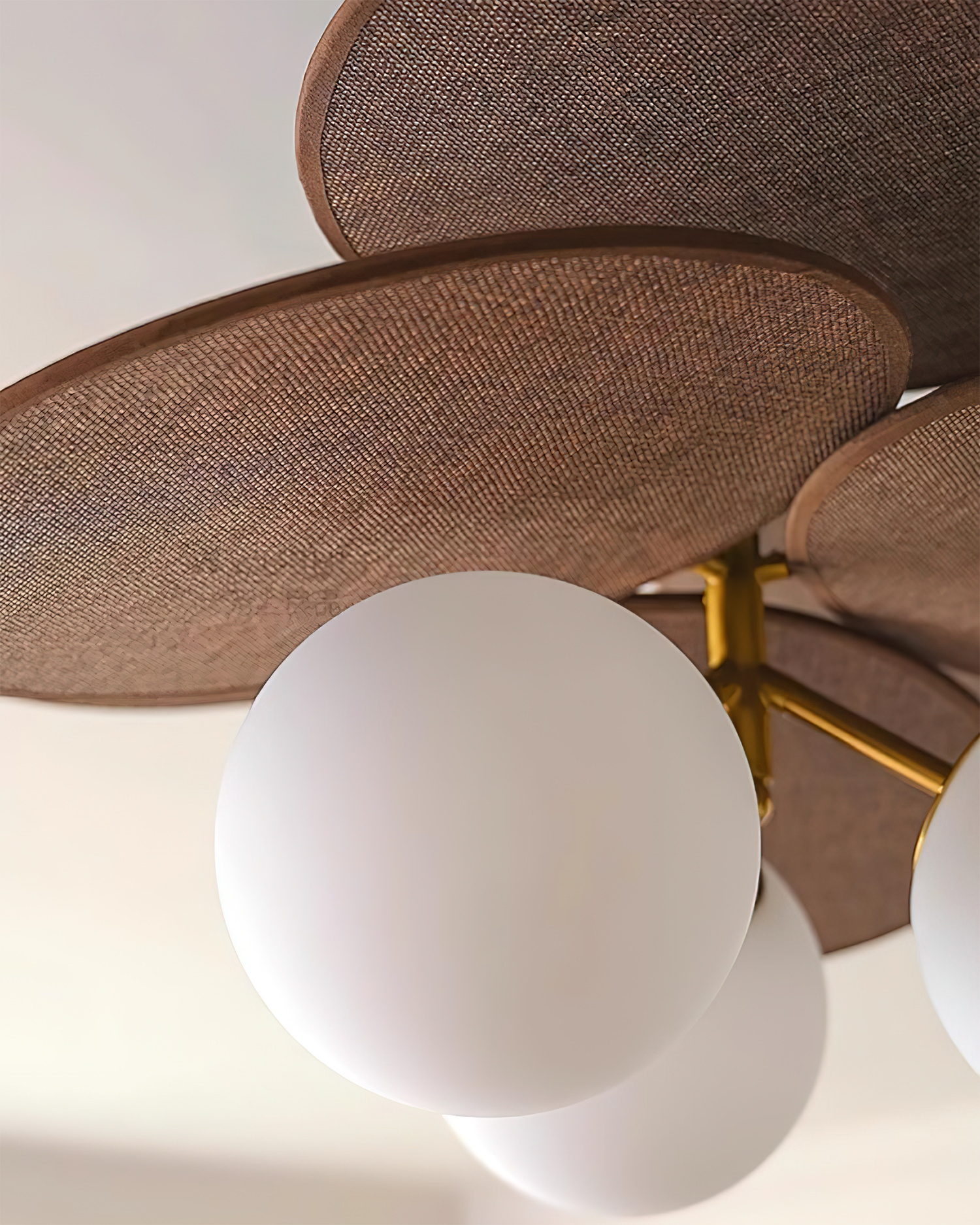 Eldo Wooden Blades Ceiling Lamp - Letslighting