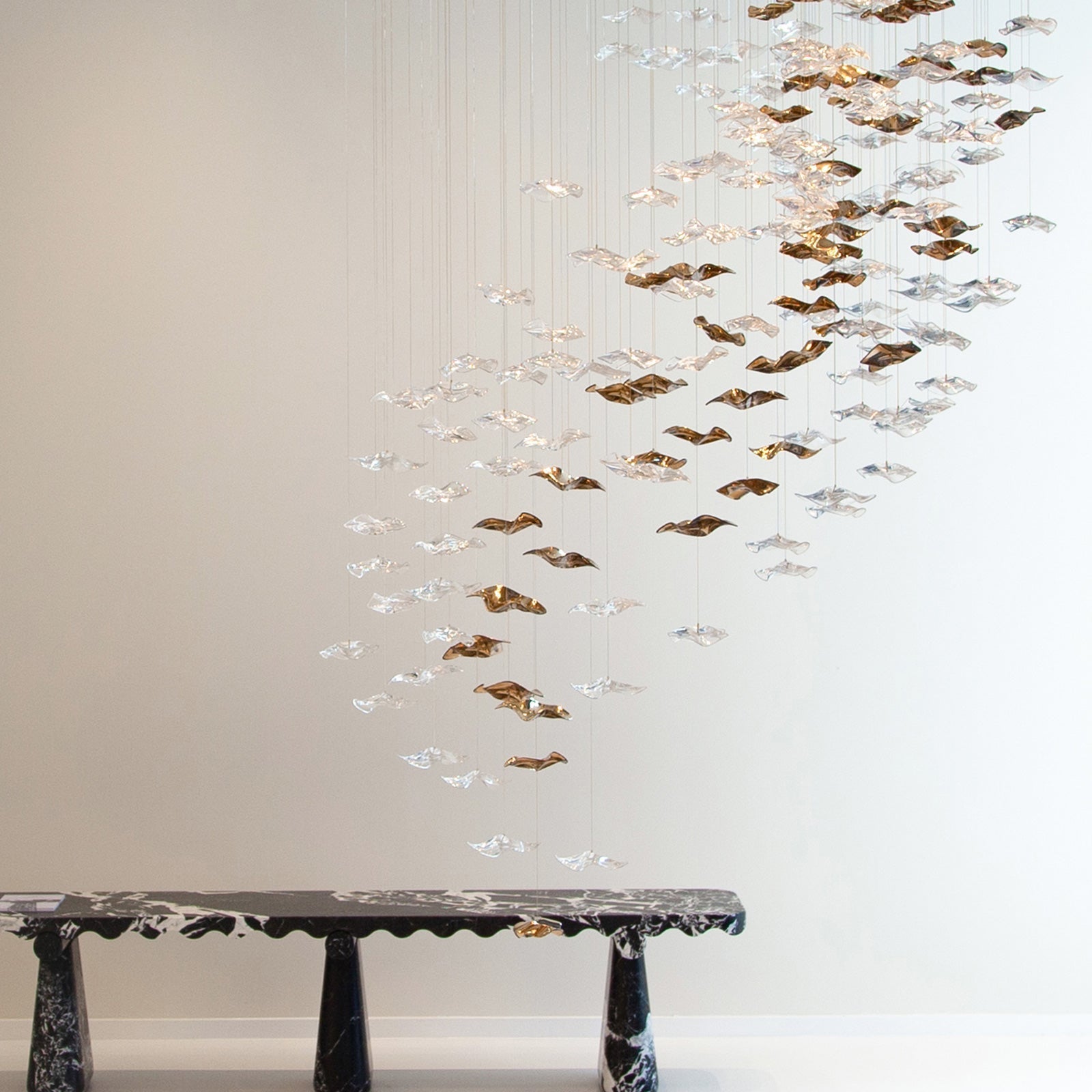 Vecarisra Luxury Tidal Art Glass Pendants Lamp - Blowlighting
