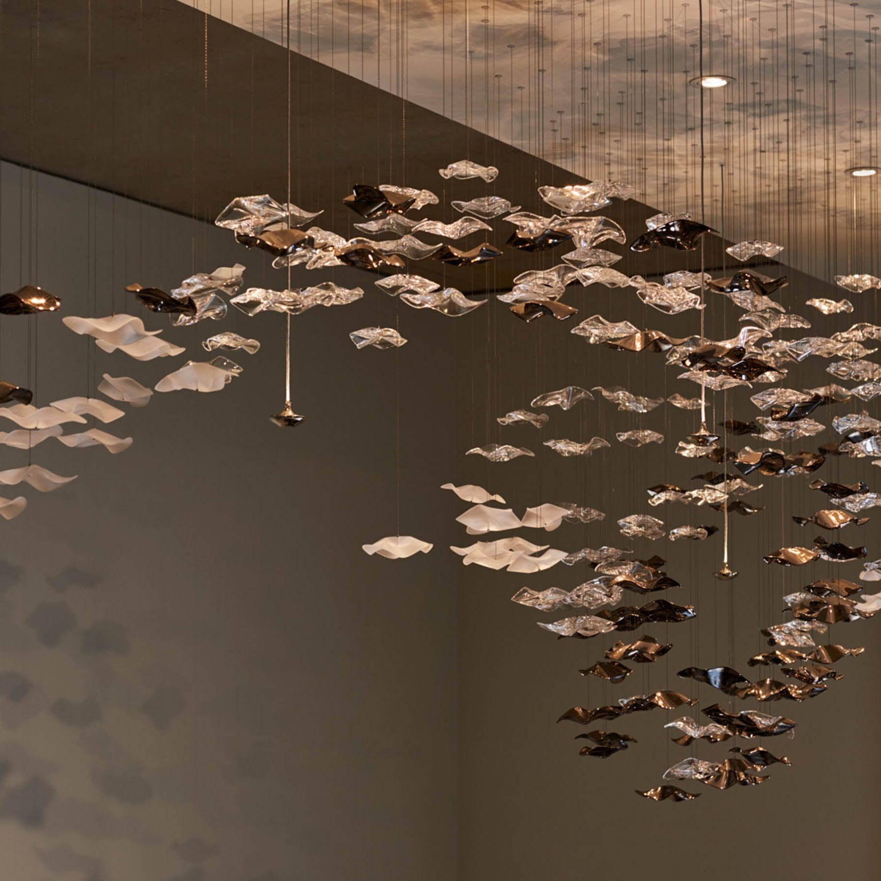 Cezorisra Luxury Brass Linear Chandelier - Blowlighting