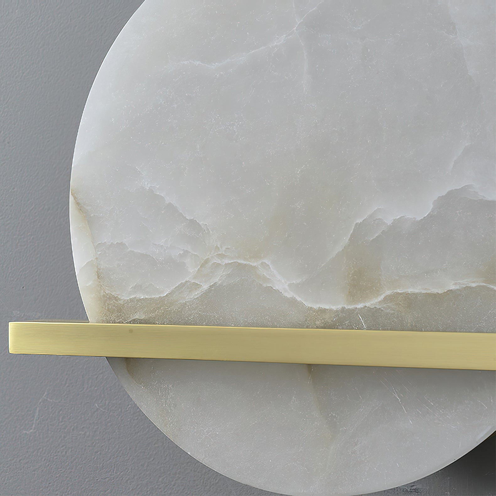 Vatalisra Modern Minimalist Alabaster Wall Lamp - Lamp Copper