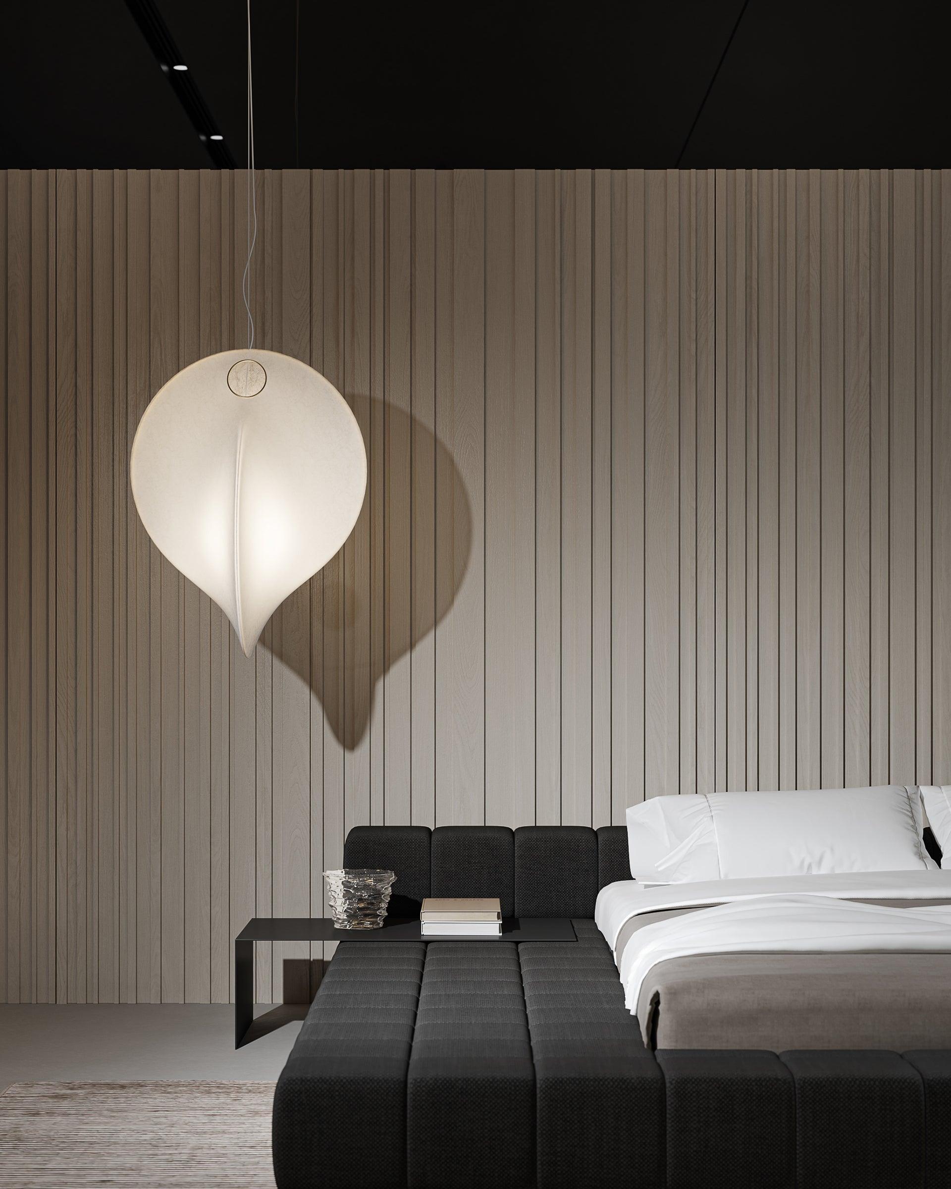 Ballet Pendant Lamp White Organic Shape - Letslighting