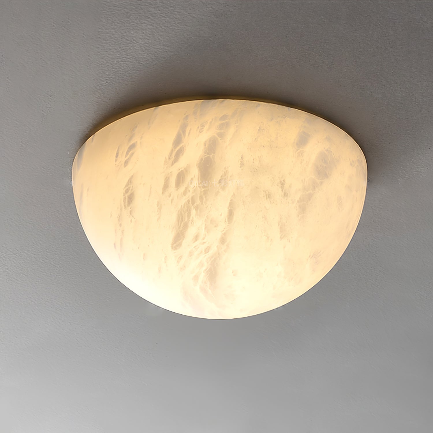 Visoliel Minimalist Alabaster Ceiling Light - Letslighting