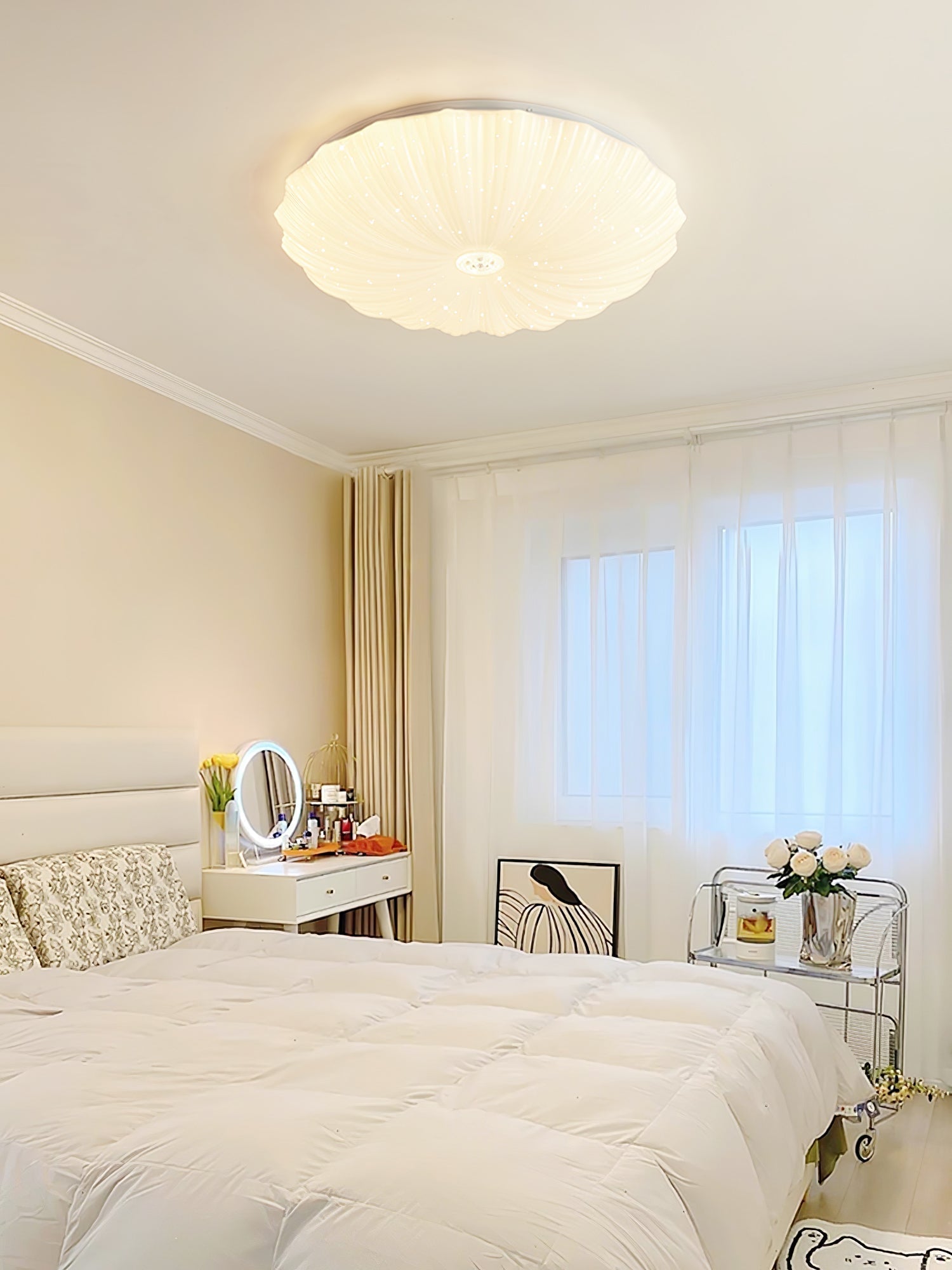 Acrylic Shell Round Ceiling Lamp - Blowlighting